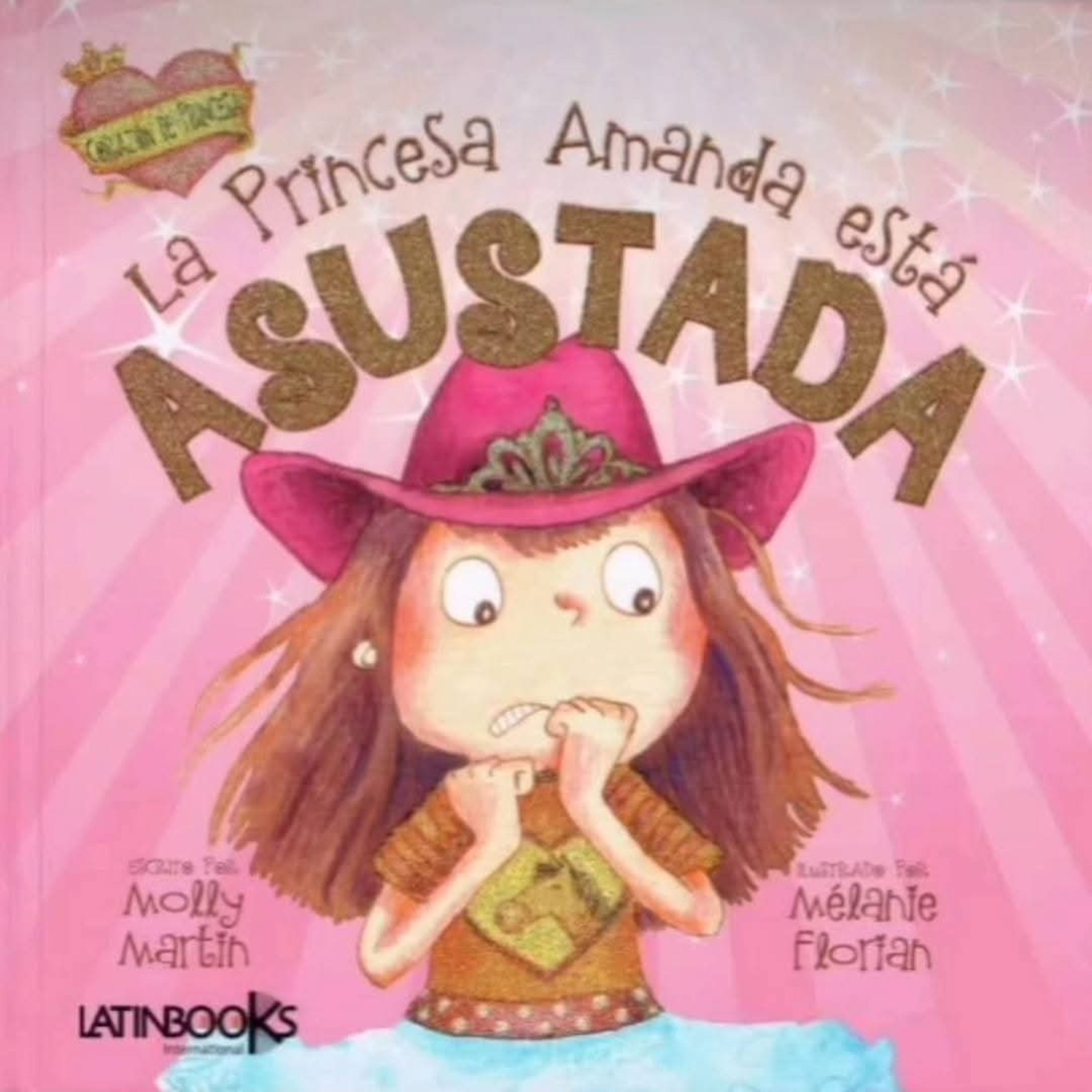 La princesa amanda esta asustada.