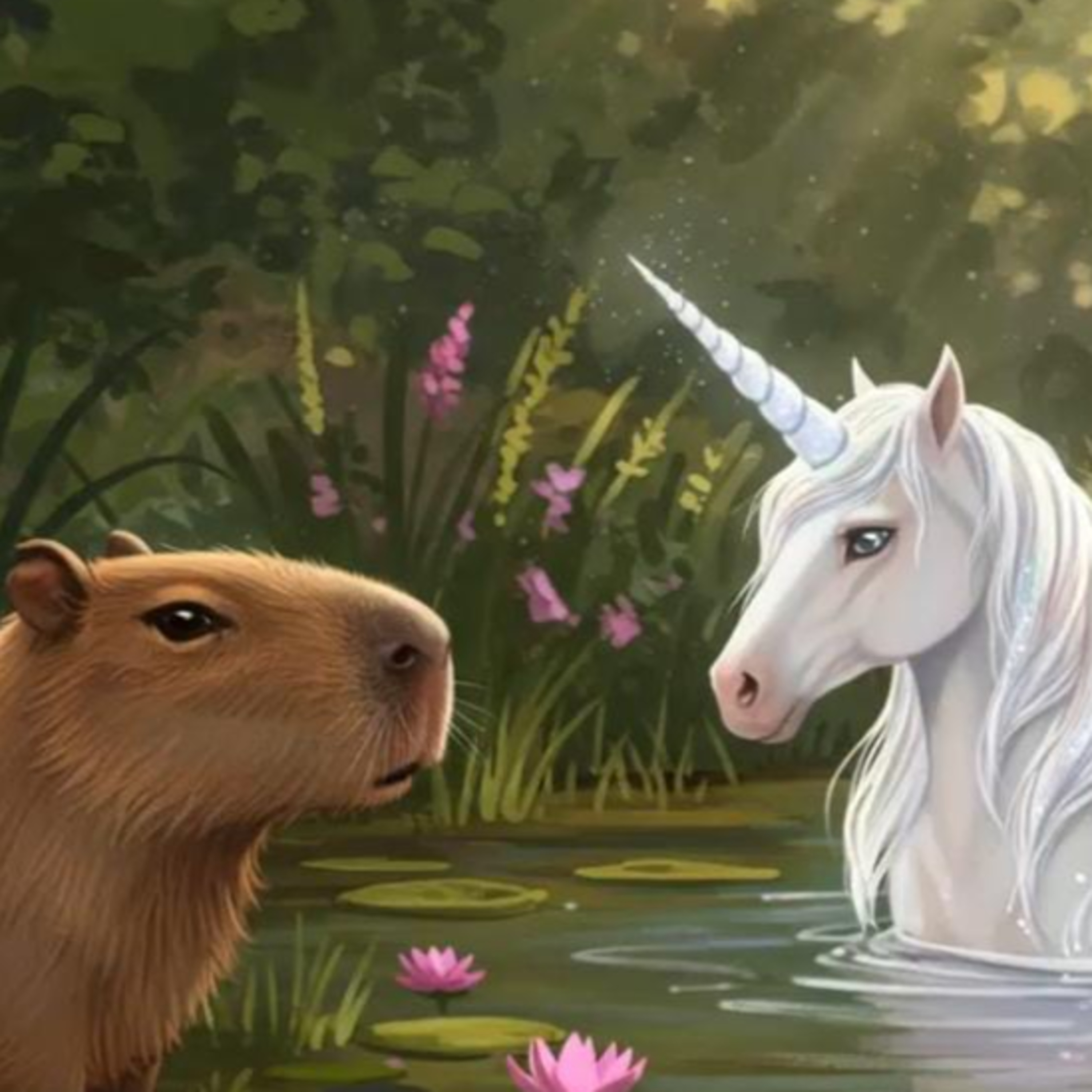 El capibara, el unicornio y el pas de los sueños.