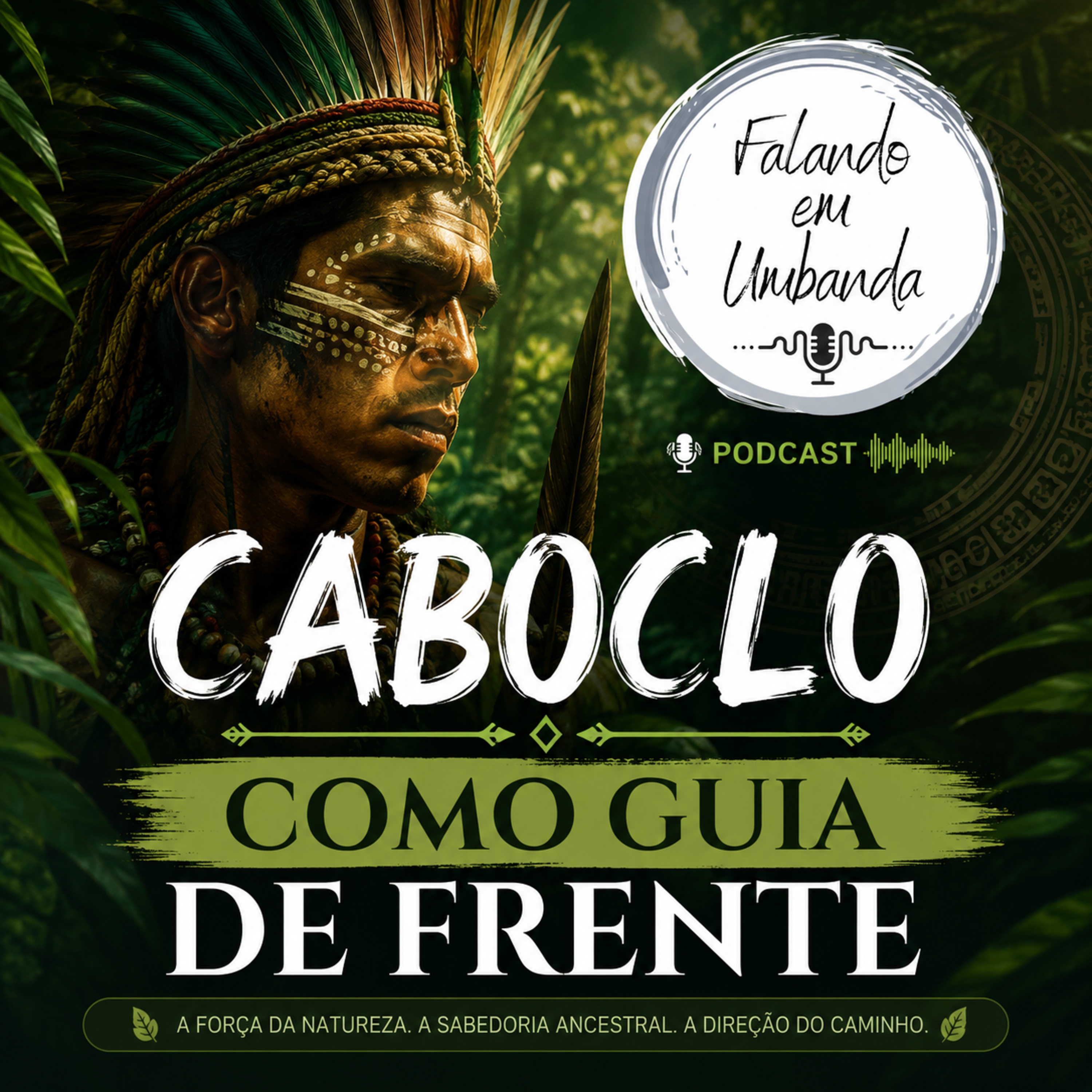 Caboclo como guia de frente