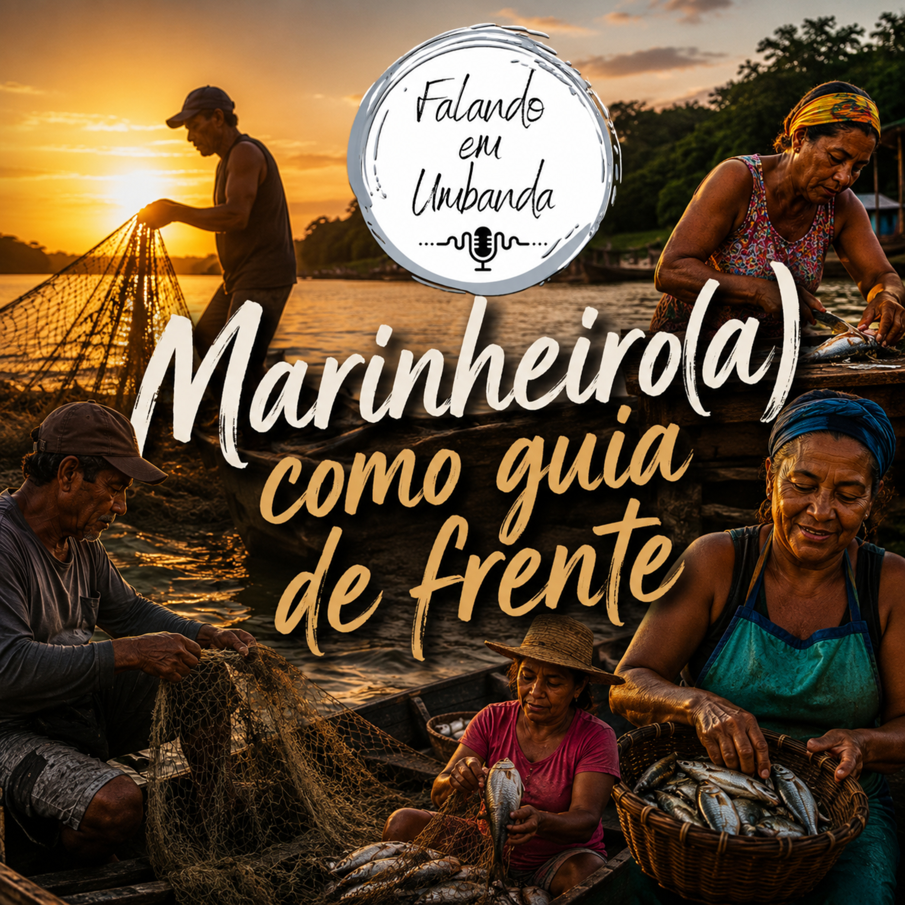 Marinheiro(a) como guia de frente 