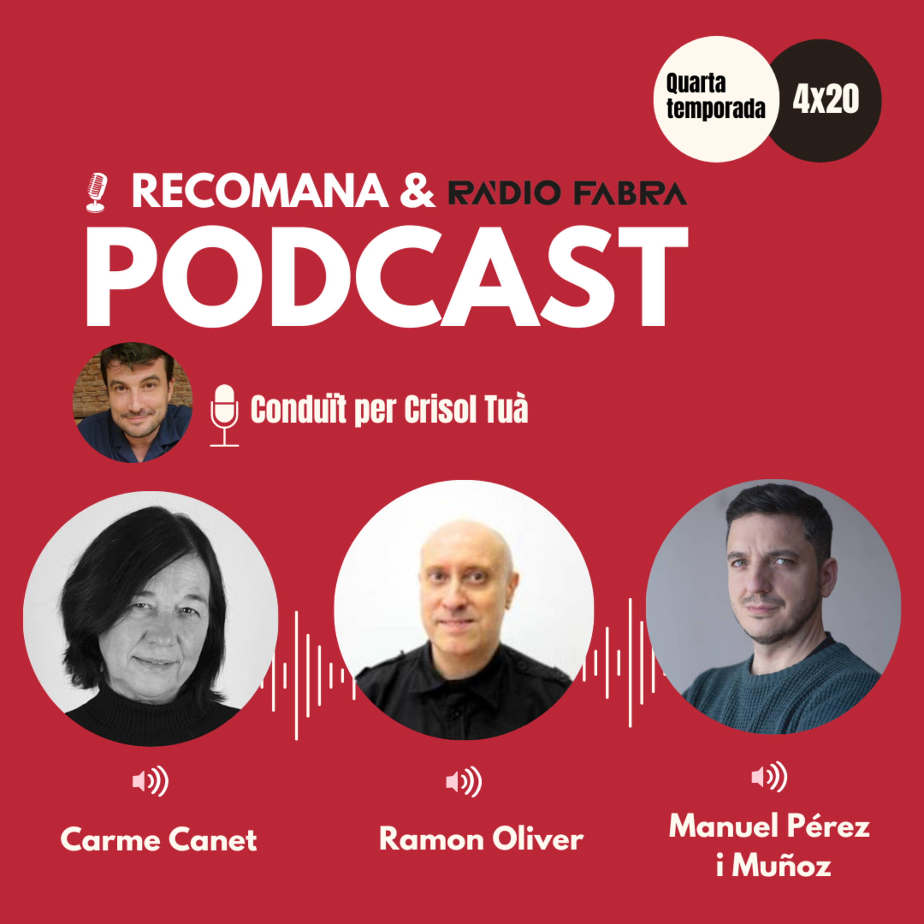4X20. TRES CÍTRICS amb Carme Canet, Ramon Oliver i Manuel Pérez i Muñoz. Conduït per Crisol Tua