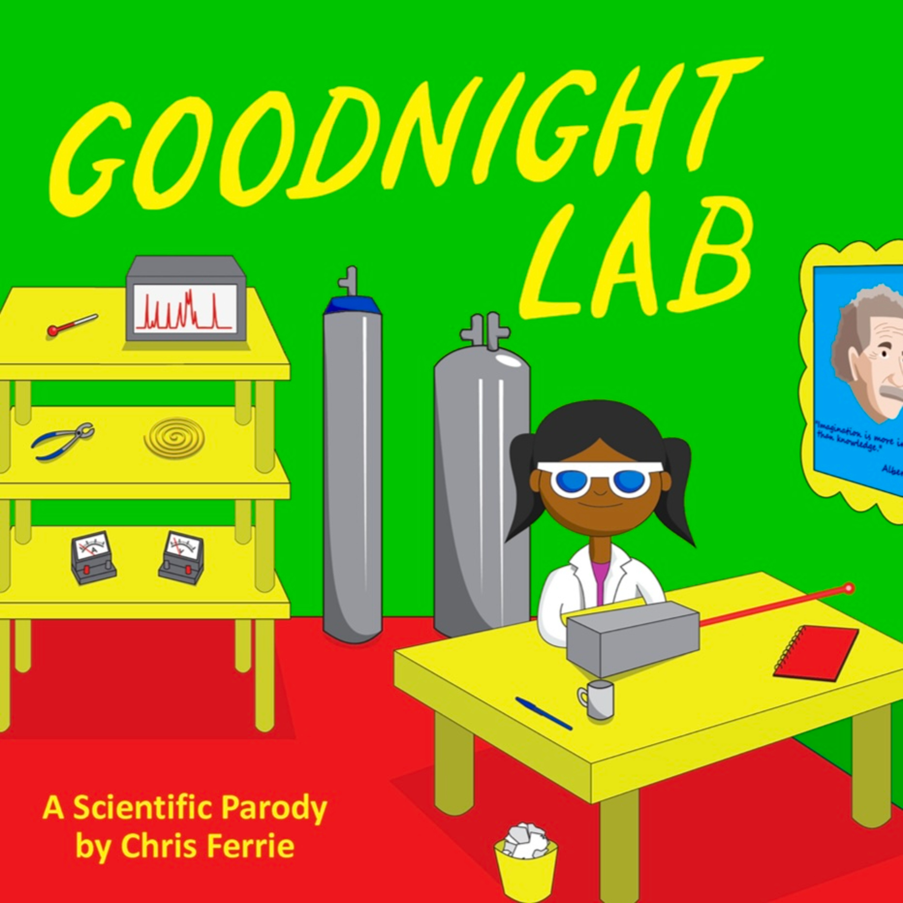🧪 Goodnight Lab A Scientific Parody 🧪 Stories for Kids Read Aloud [ READ ALONG VIDEO ON SPOTIFY ]
