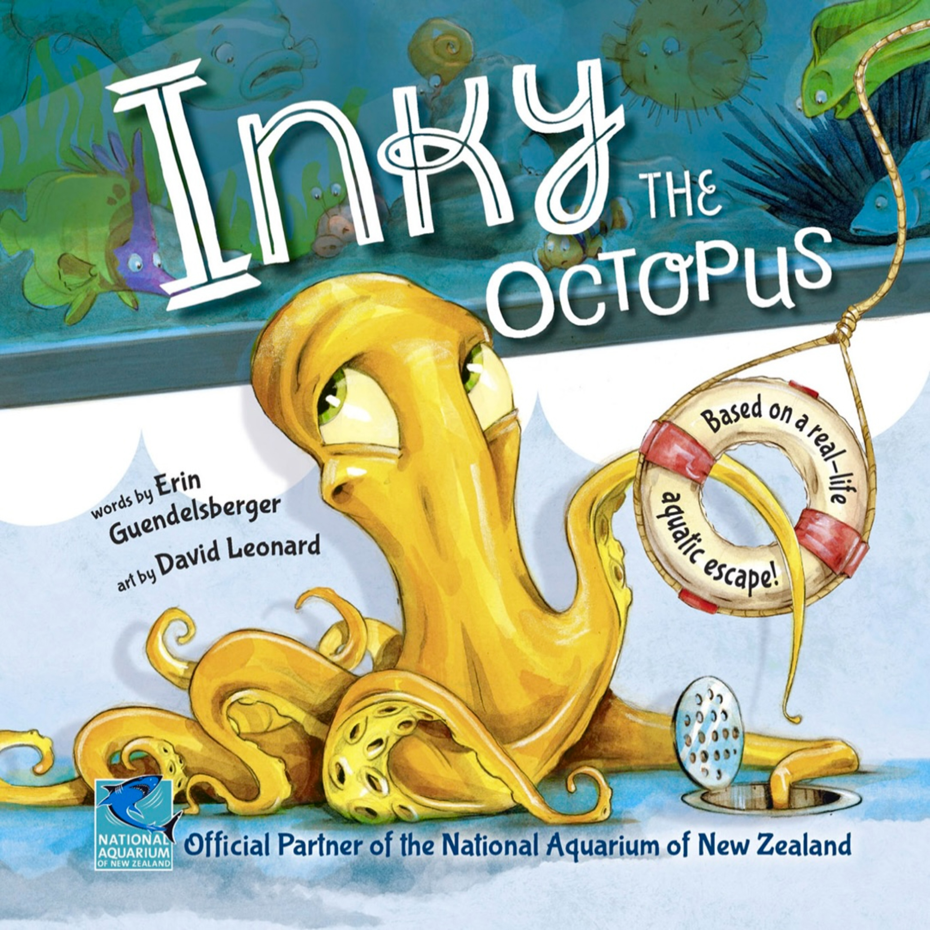 🐙 Inky the Octopus 🐙 Stories for Kids Read Aloud [ READ ALONG VIDEO ON SPOTIFY