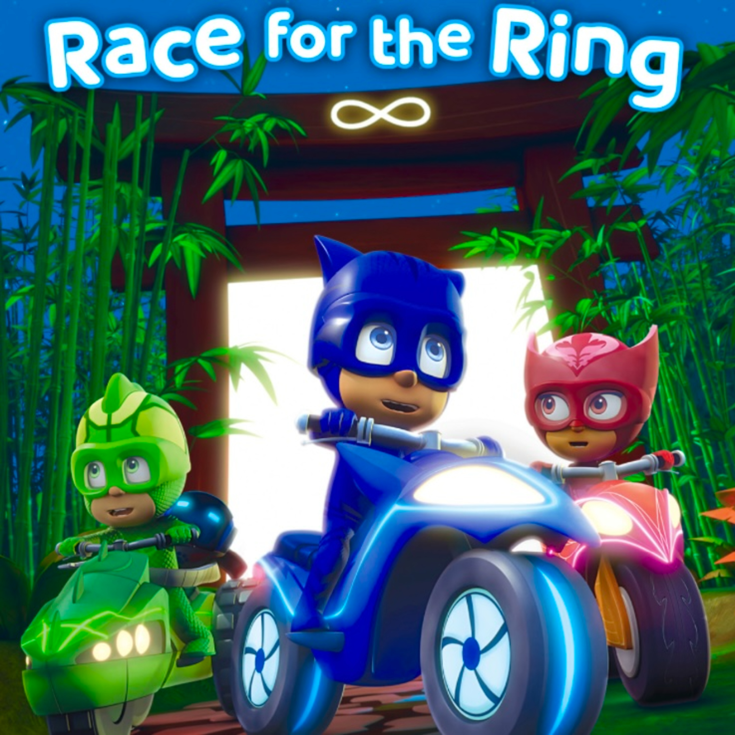 🦸 PJ Masks Race for the Ring 🦸 Stories for Kids Read Aloud [ READ ALONG VIDEO ON SPOTIFY ]
