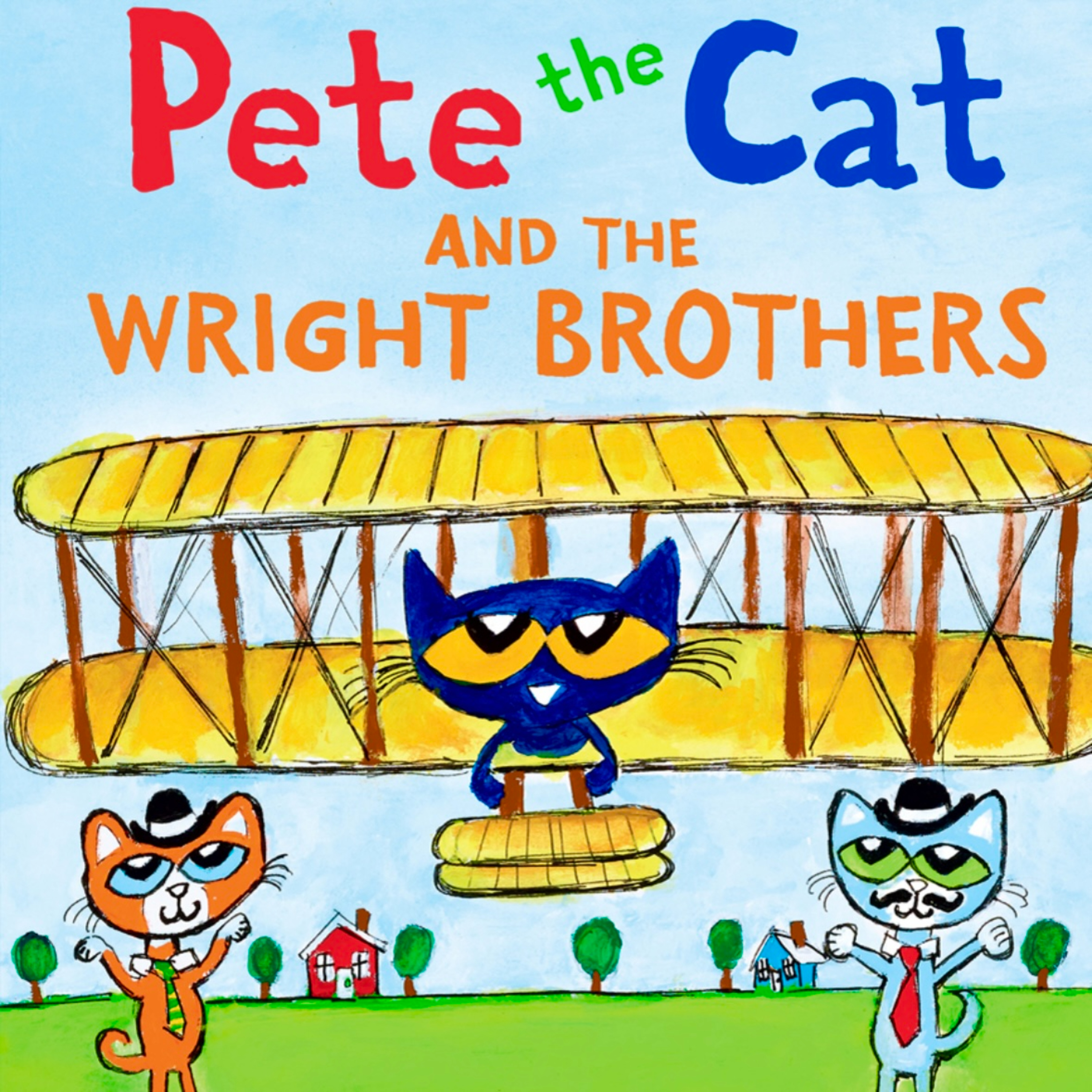 🛩️ Pete the Cat and the Wright Brothers 🛩️ Stories for Kids Read Aloud [ READ ALONG VIDEO ON SPOTIFY ]