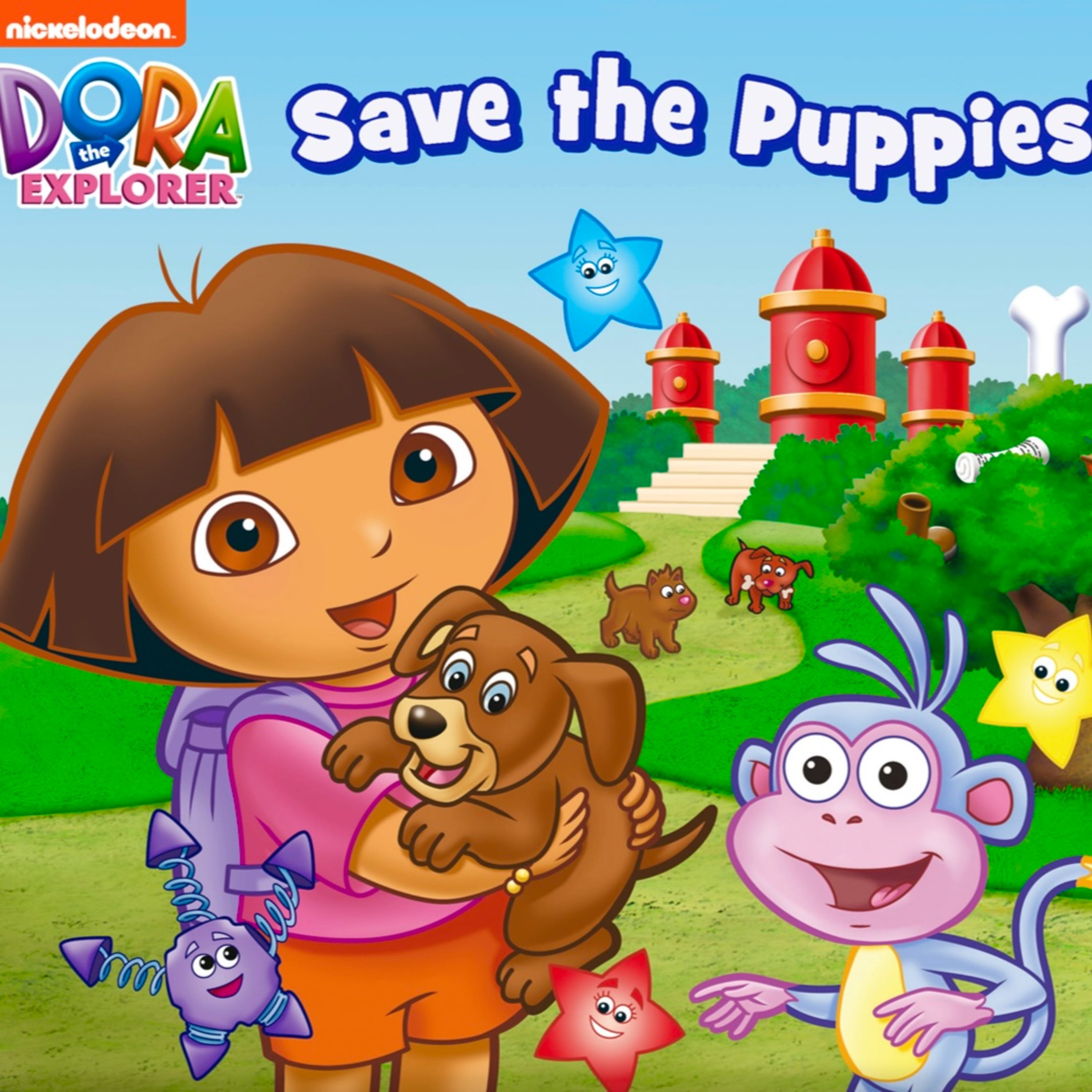 🐕 Dora the Explorer Save the Puppies 🐕 Stories for Kids Read Aloud [ READ ALONG VIDEO ON SPOTIFY ]