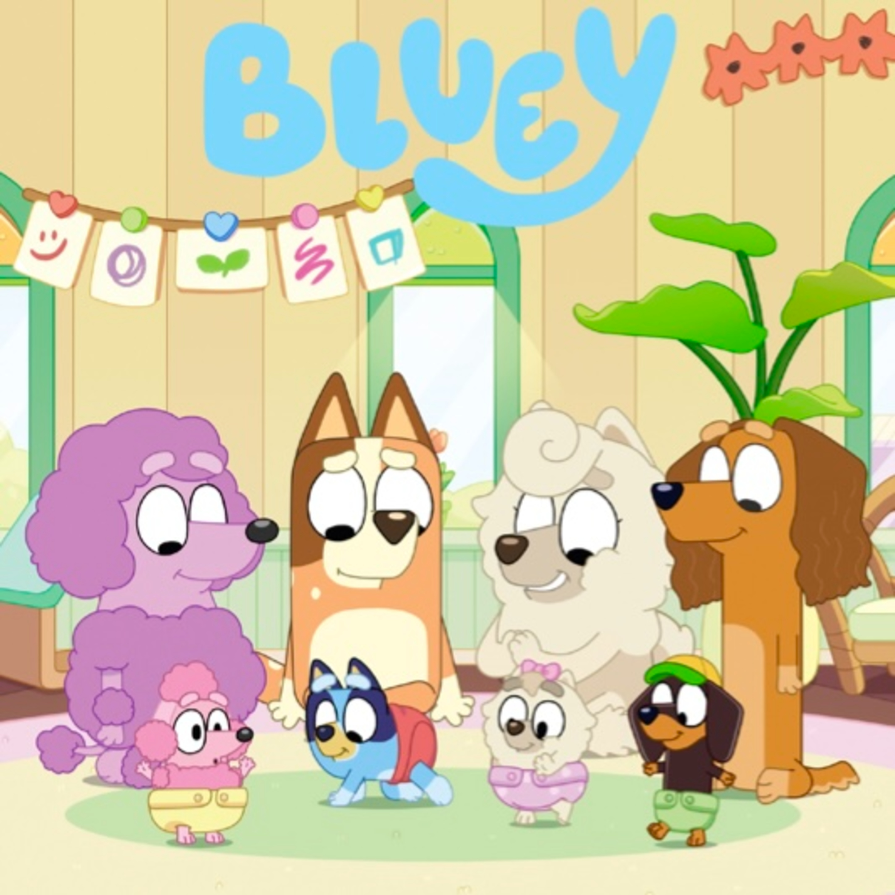 🐶 Bluey Baby Race 🐶 Stories for Kids Read Aloud [ READ ALONG VIDEO ON SPOTIFY ]