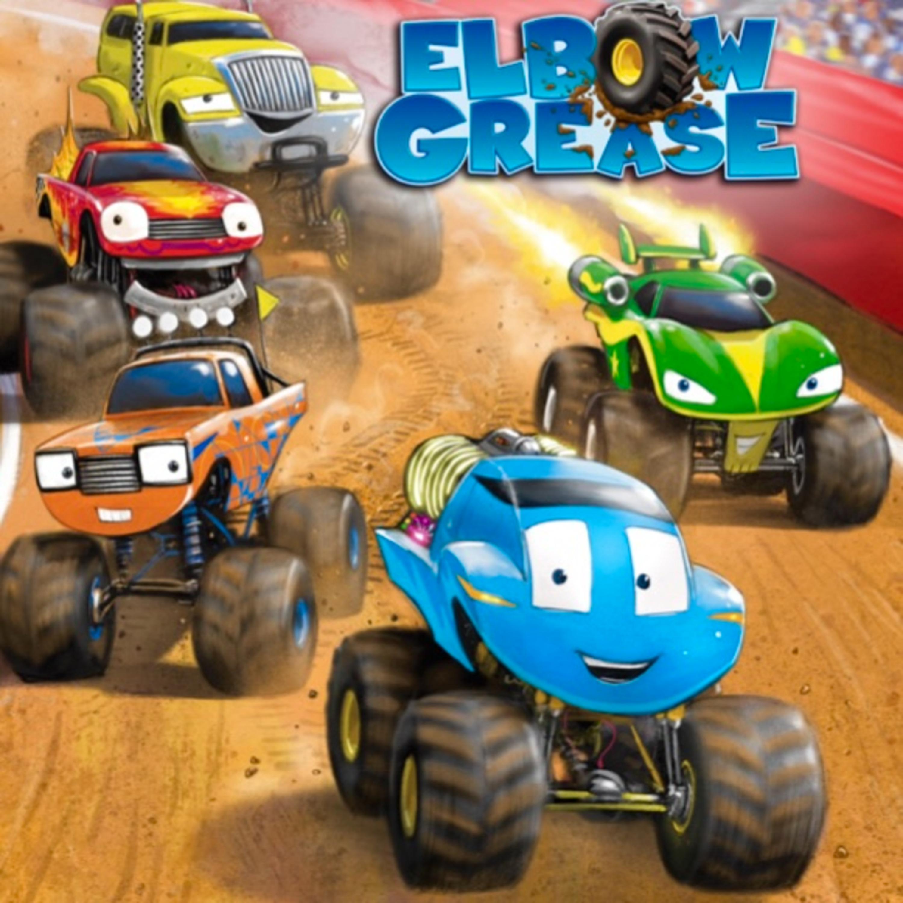 🛻 Elbow Grease My Monster Truck Family 🛻 Stories for Kids Read Aloud [ READ ALONG VIDEO ON SPOTIFY ]