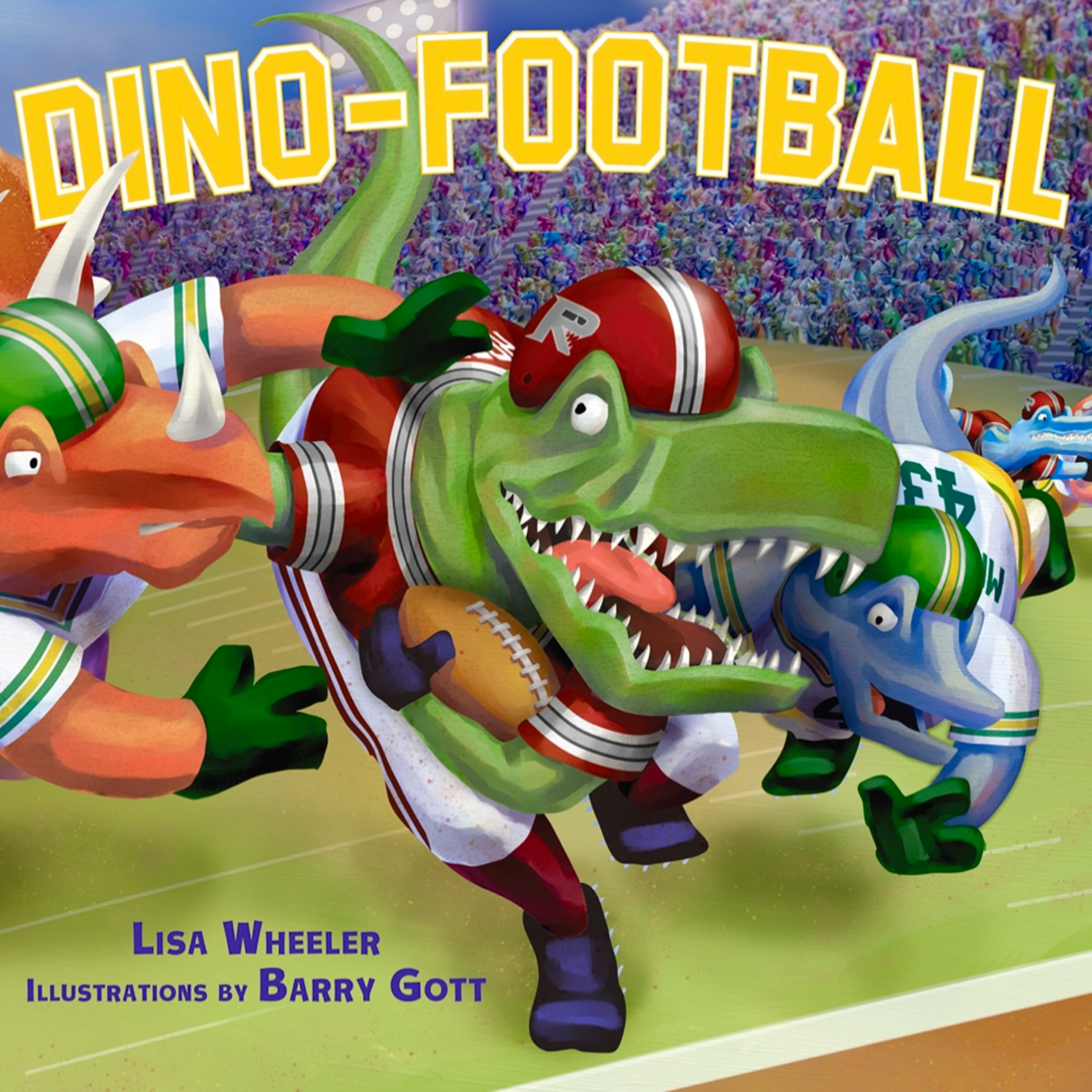 🏈 Dino Football 🏈 Stories for Kids Read Aloud [ READ ALONG VIDEO ON SPOTIFY ]