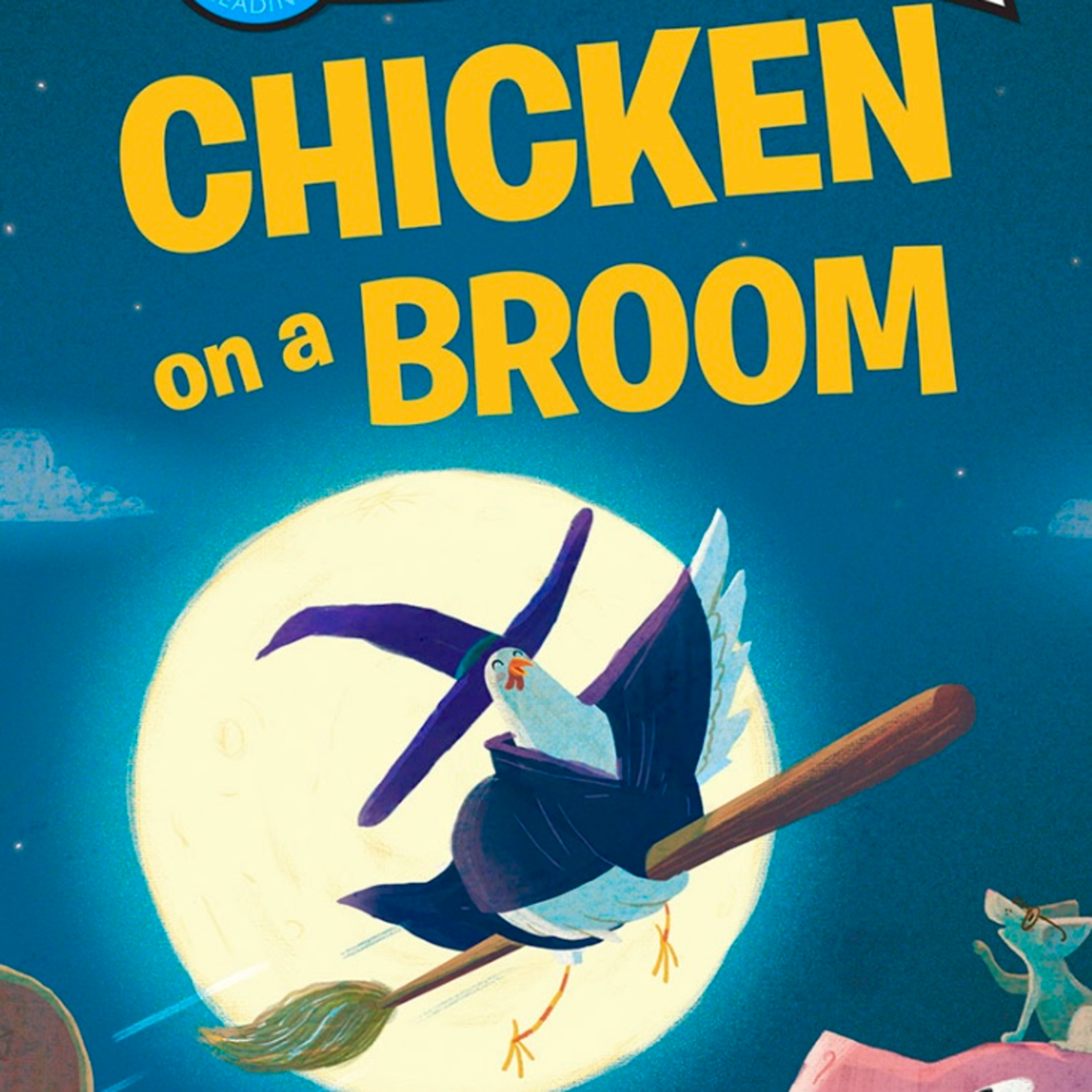 👻 Chicken on a Broom 👻 Halloween Stories for Kids Read Aloud [ READ ALONG VIDEO ]