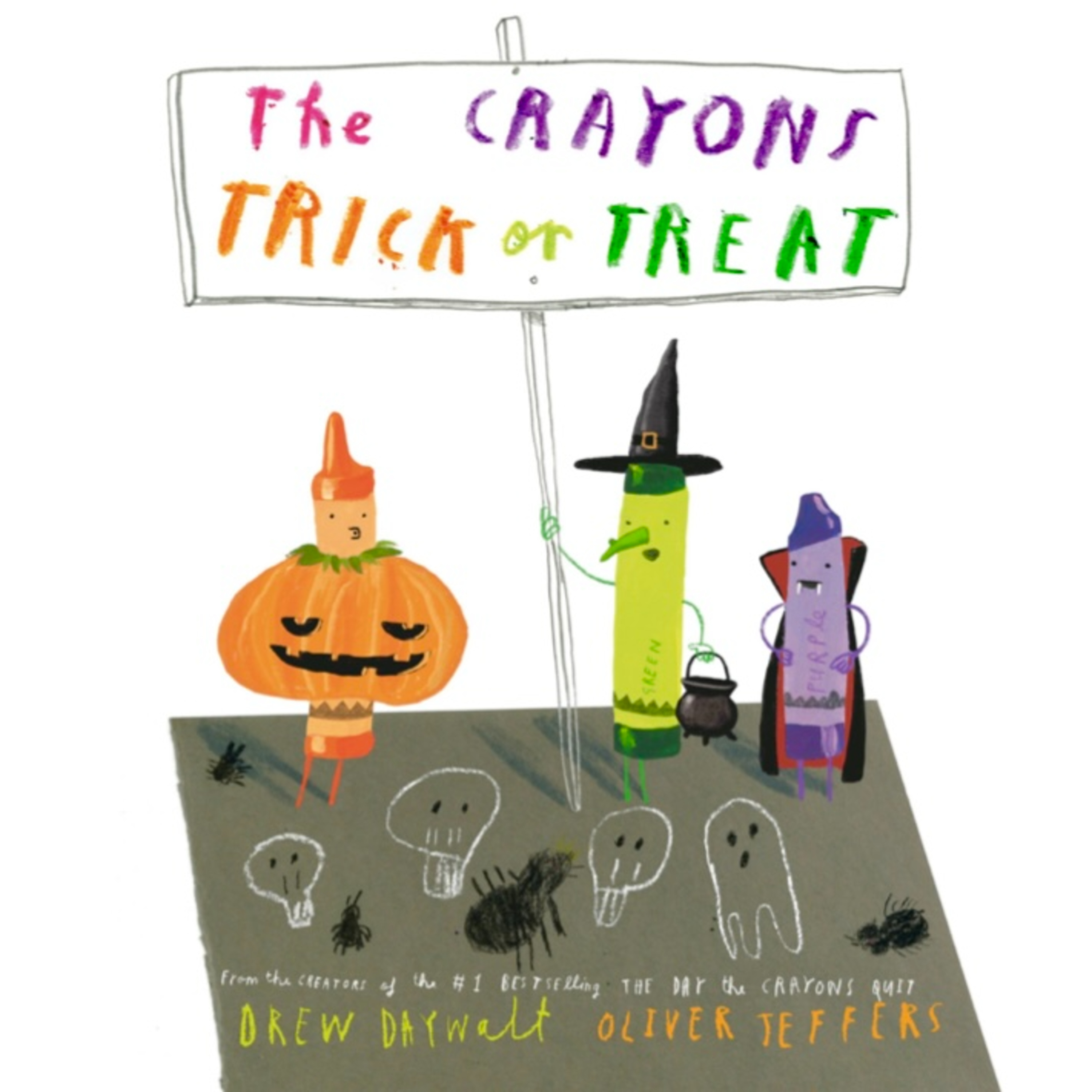 🖍️ The Crayons Trick or Treat 🖍️ Halloween Stories for Kids Read Aloud [ READ ALONG VIDEO ON SPOTIFY ]