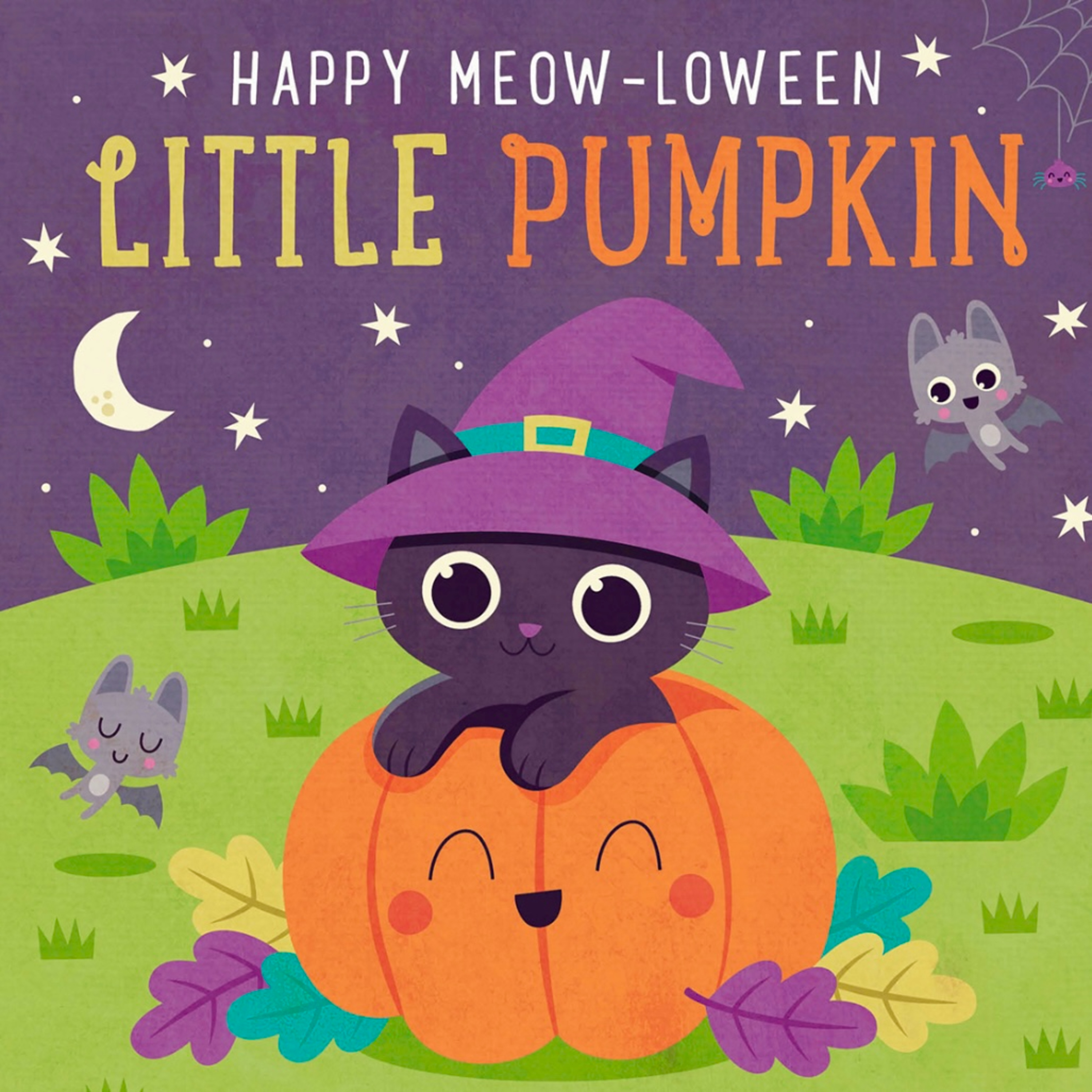 🐈‍⬛ Happy Meow-loween Little Pumpkin 🐈‍⬛ Halloween Stories for Kids Read Aloud [ READ ALONG VIDEO ON SPOTIFY ]