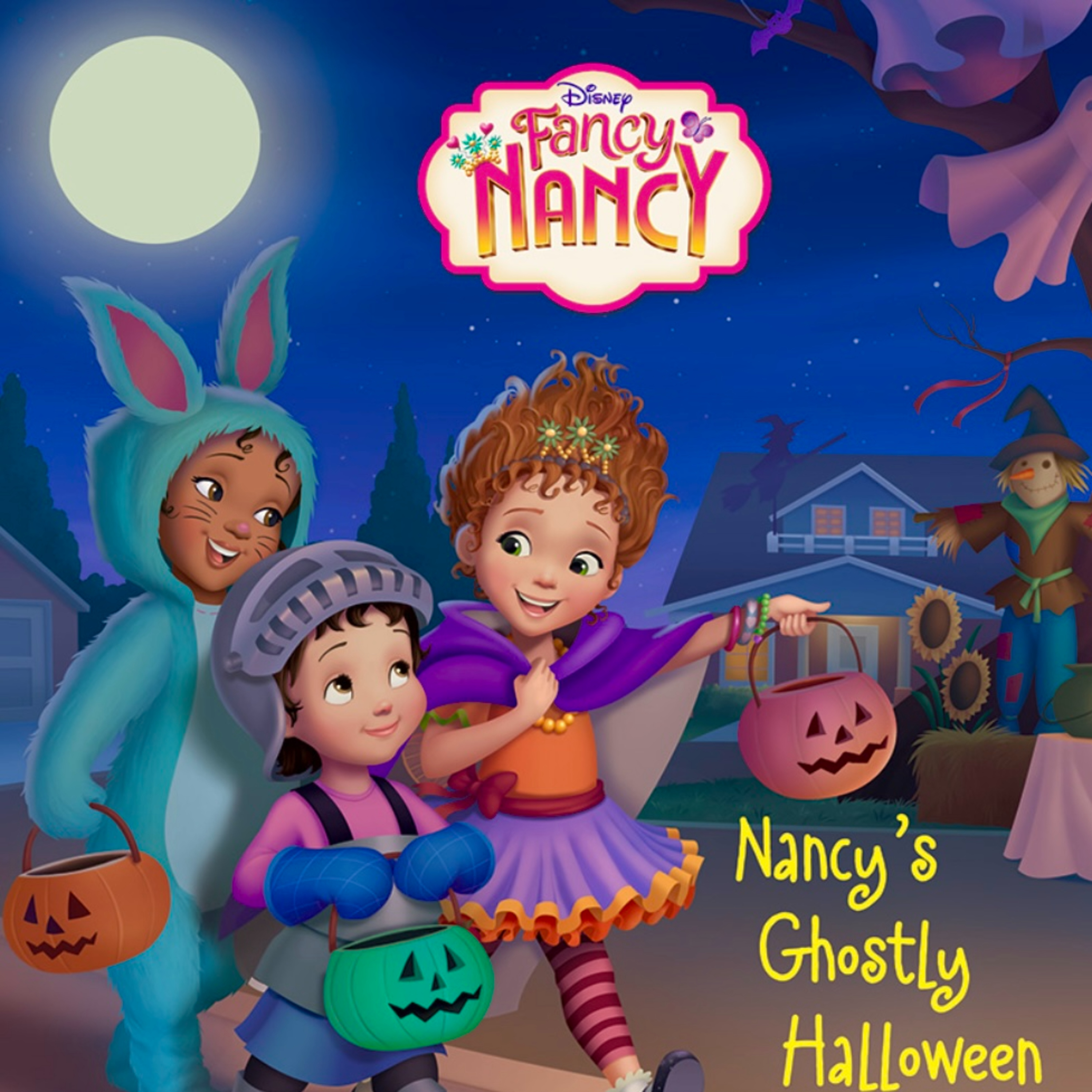 👻 Fancy Nancy’s Ghostly Halloween 👻 Halloween Stories for Kids Read Aloud [ READ ALONG VIDEO ]