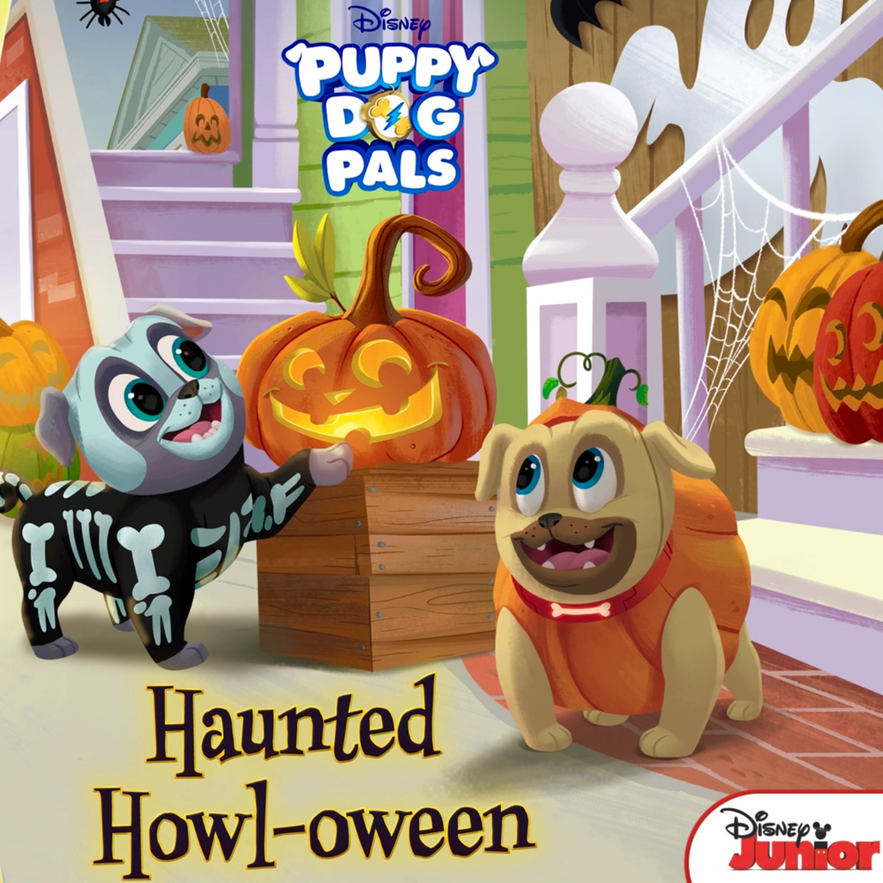 🎃 Puppy Dog Pals Haunted Howl-oween 🎃 Halloween Stories for Kids Read Aloud [ READ ALONG VIDEO ON SPOTIFY ]