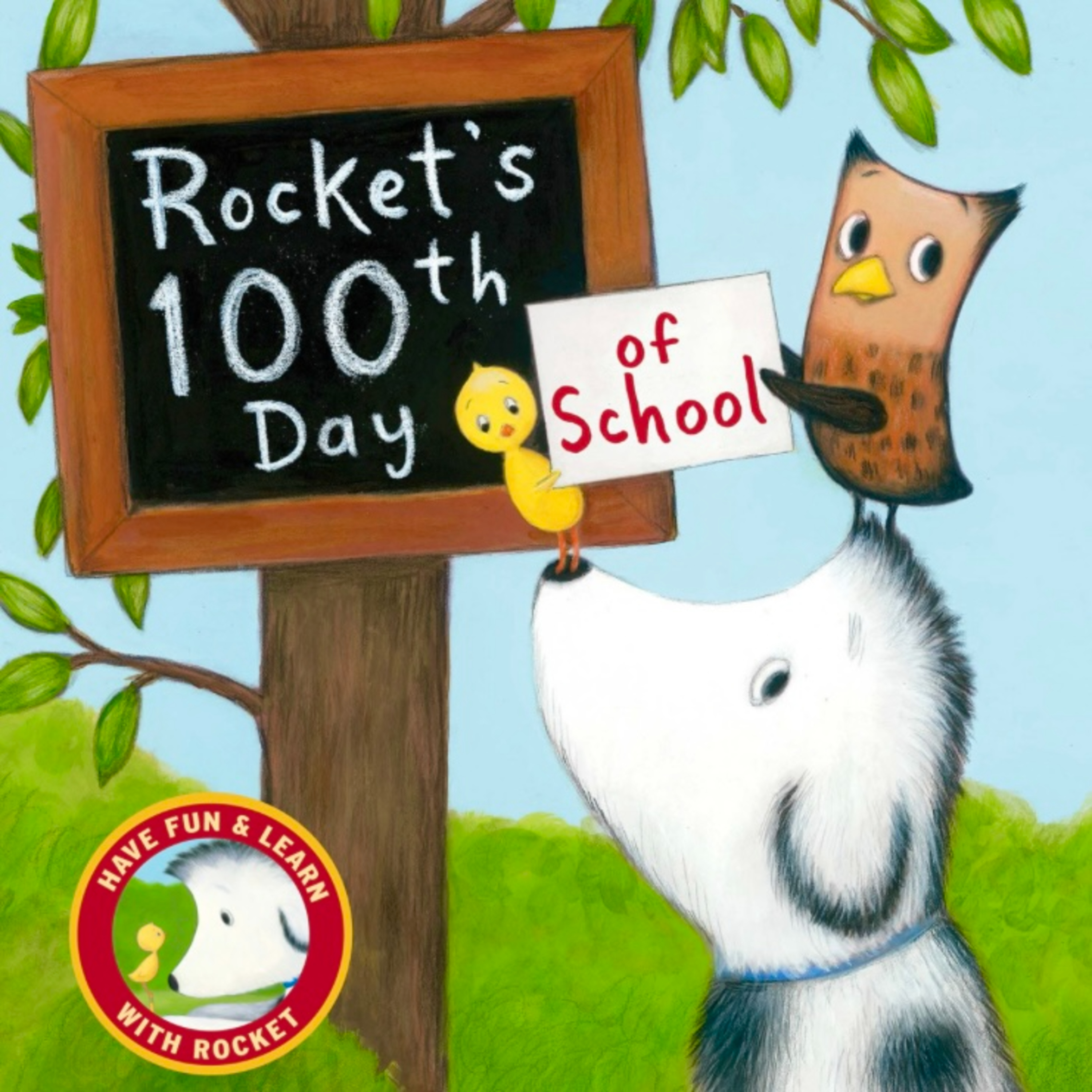 🐕 Rocket’s 100th Day of School 🐕 Stories for Kids Read Aloud [ READ ALONG VIDEO ON SPOTIFY ]