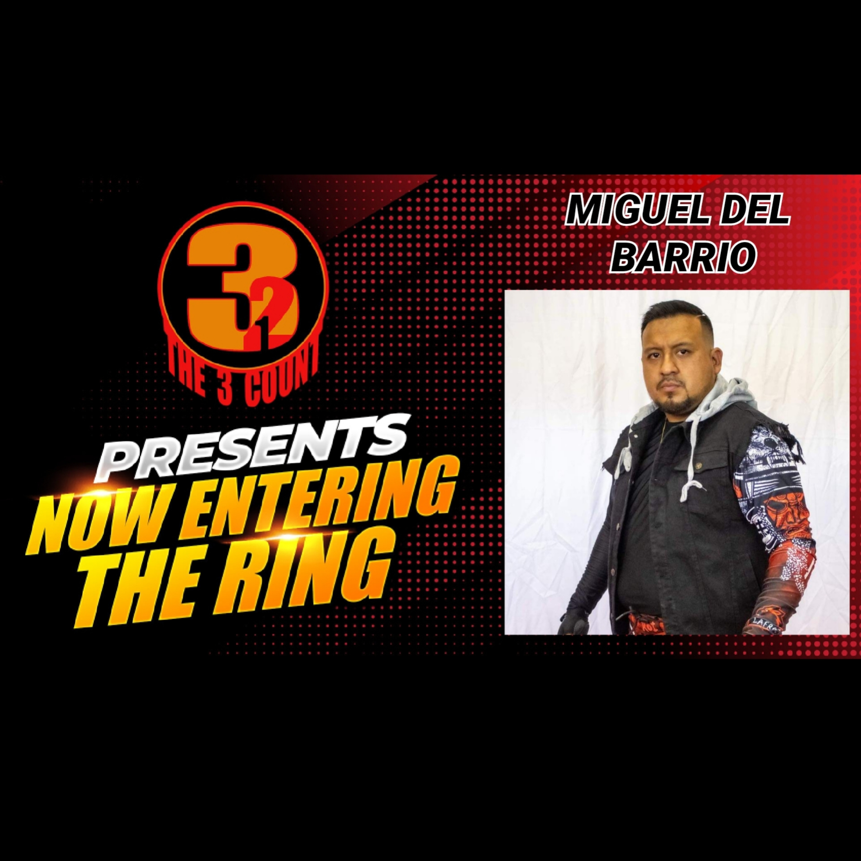 MIGUEL DEL BARRIO IS NOW ENTERING THE RING  episode artwork