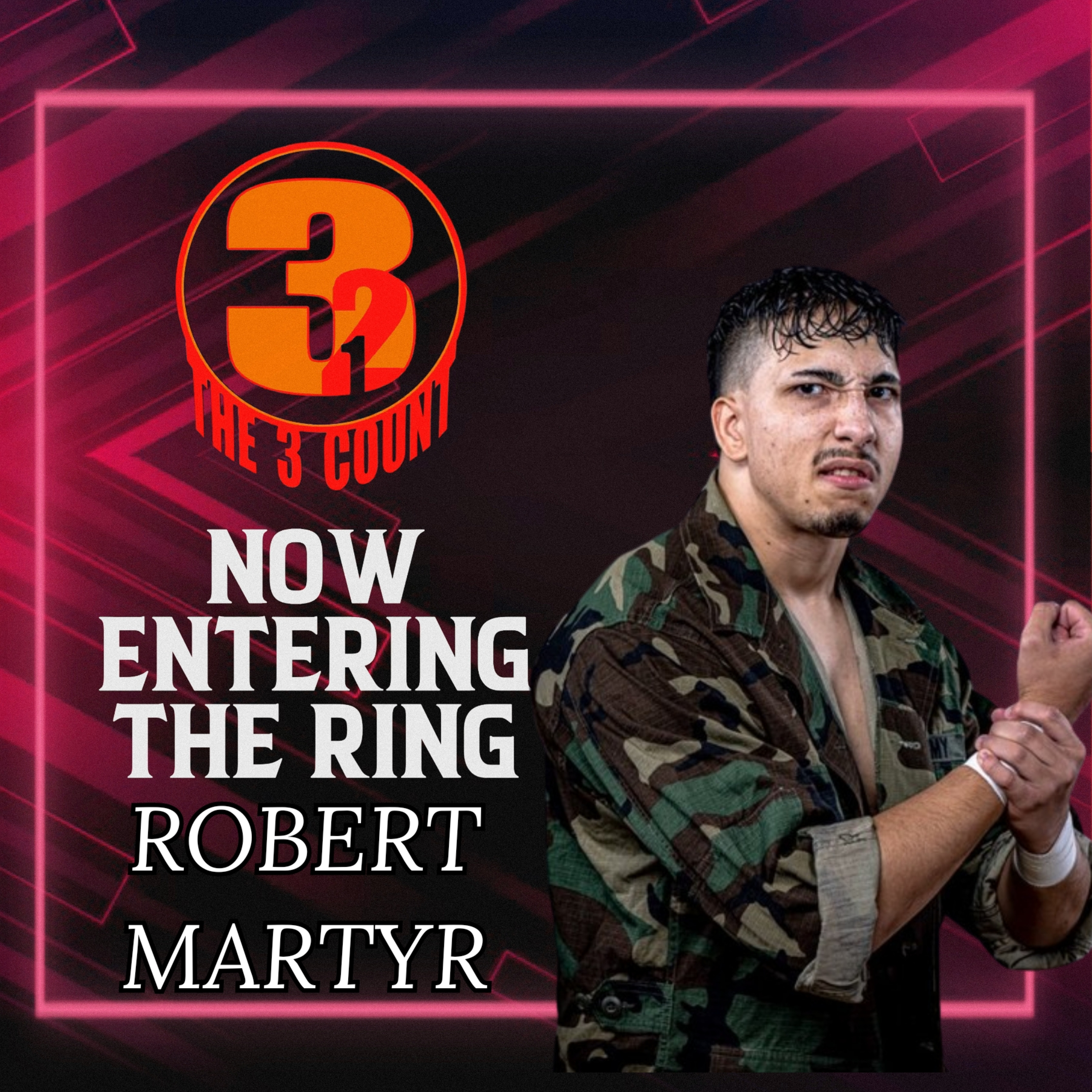 ROBERT MARTYR IS NOW ENTERING THE RING  episode artwork