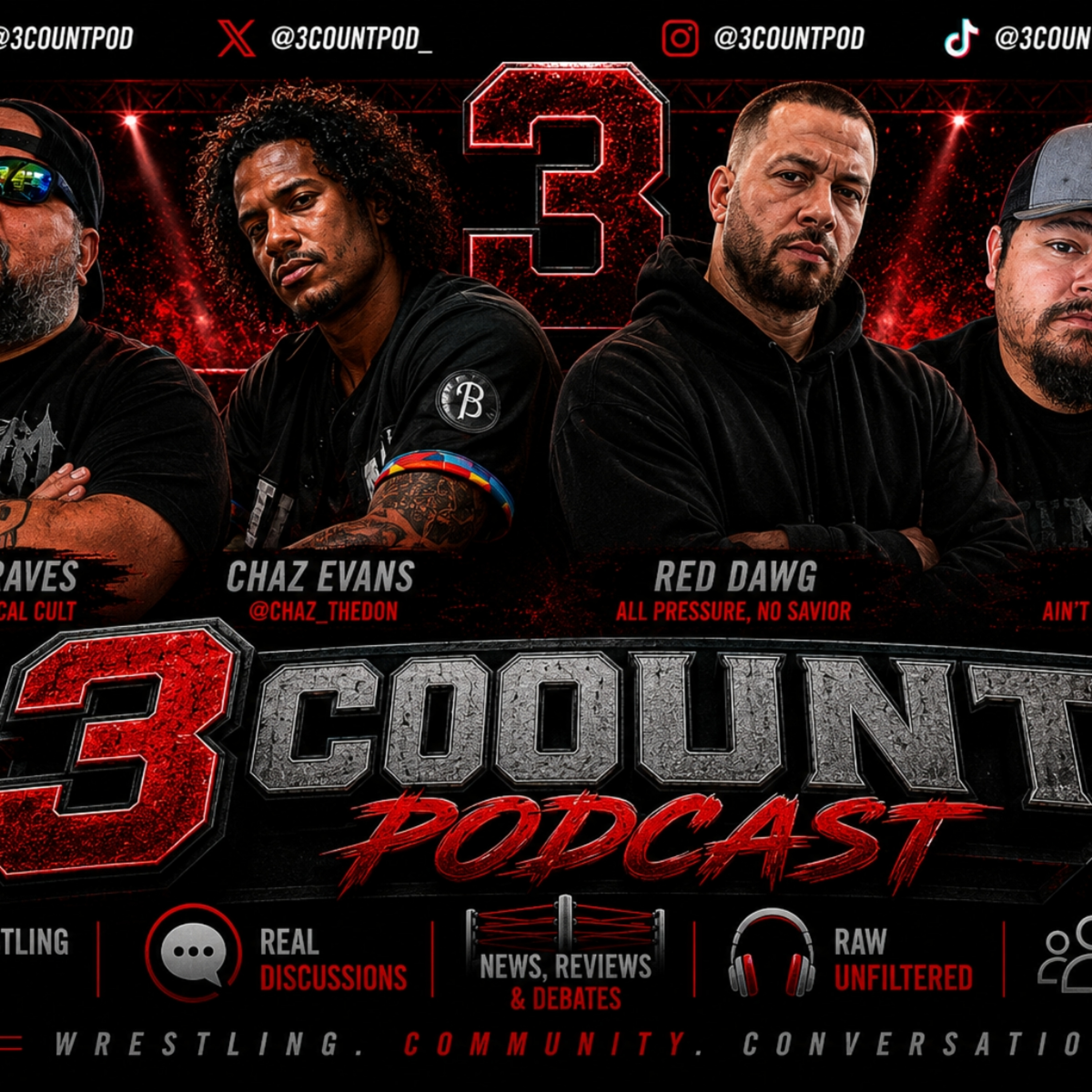 The 3 Count Podcast Presents Chaz and Friends: The One With The Twins??? episode artwork