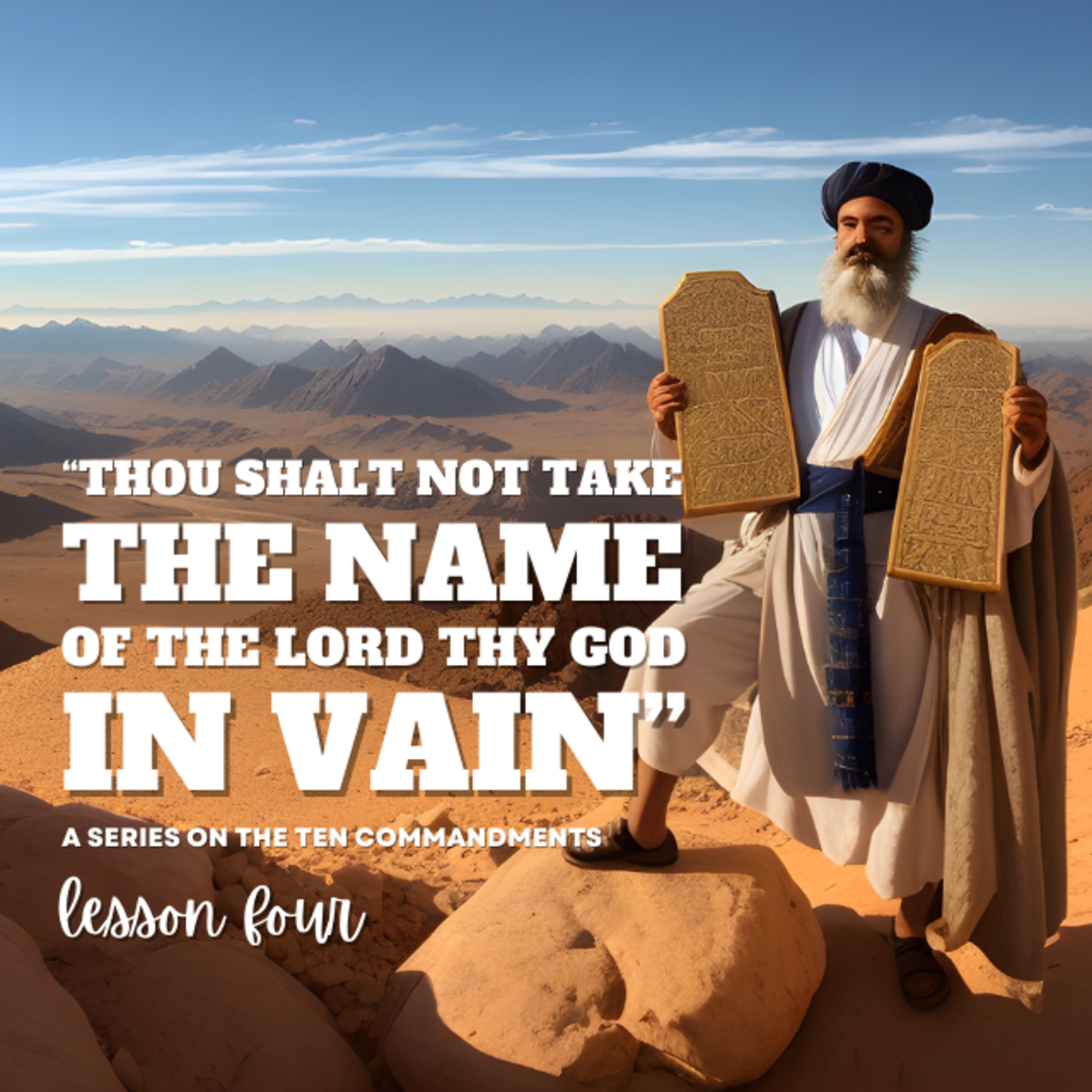 “Thou Shalt Not Take The Name Of The Lord Thy God In Vain" | Pastor Gabriel Alvear | Sunday AM Service  |  Ten Commandments: Lesson 04  |  02/04/2024 episode artwork