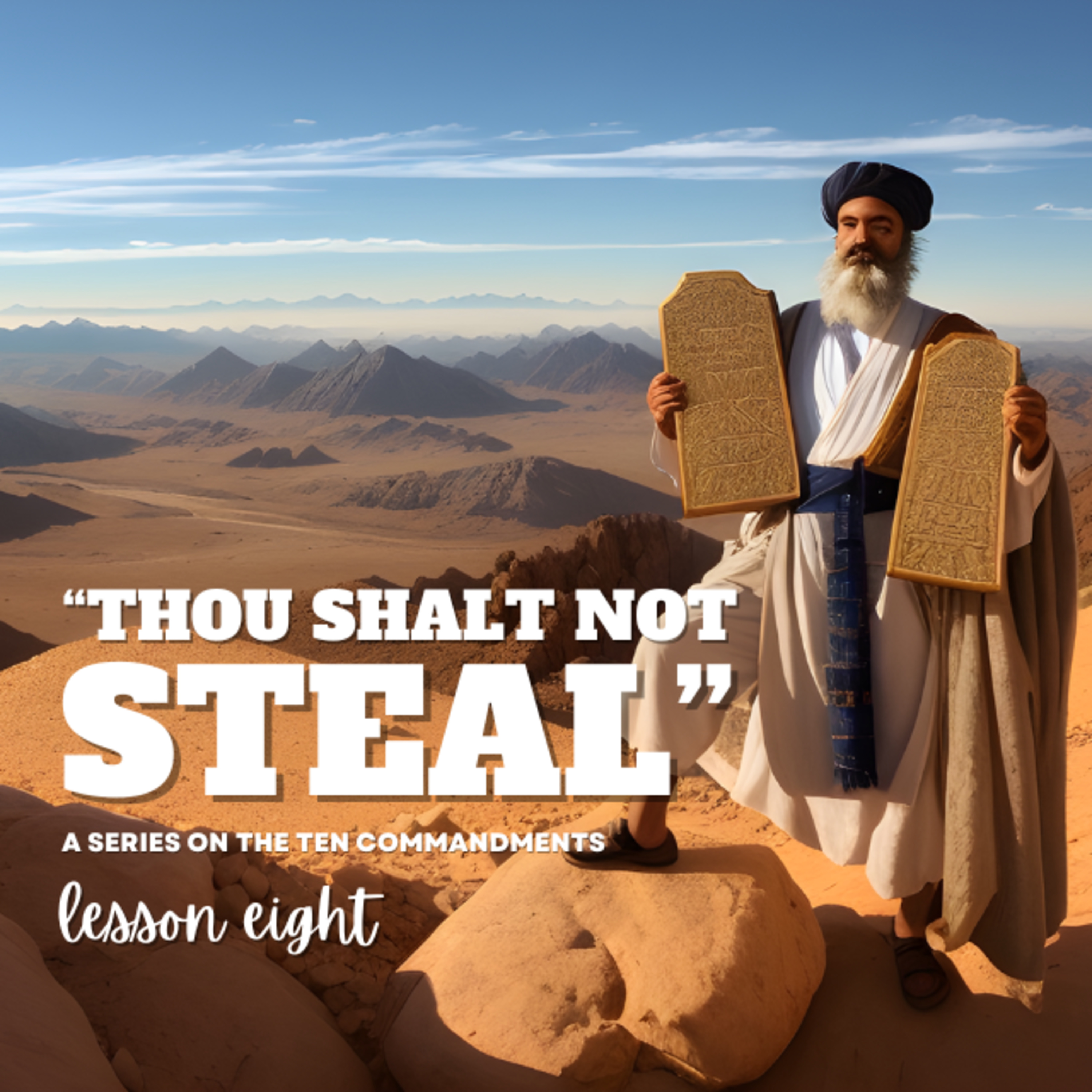 “Thou Shalt Not Steal" | Pastor Gabriel Alvear  |  Sunday AM Service  |  Ten Commandments: Lesson 09  |  03/17/2024 episode artwork