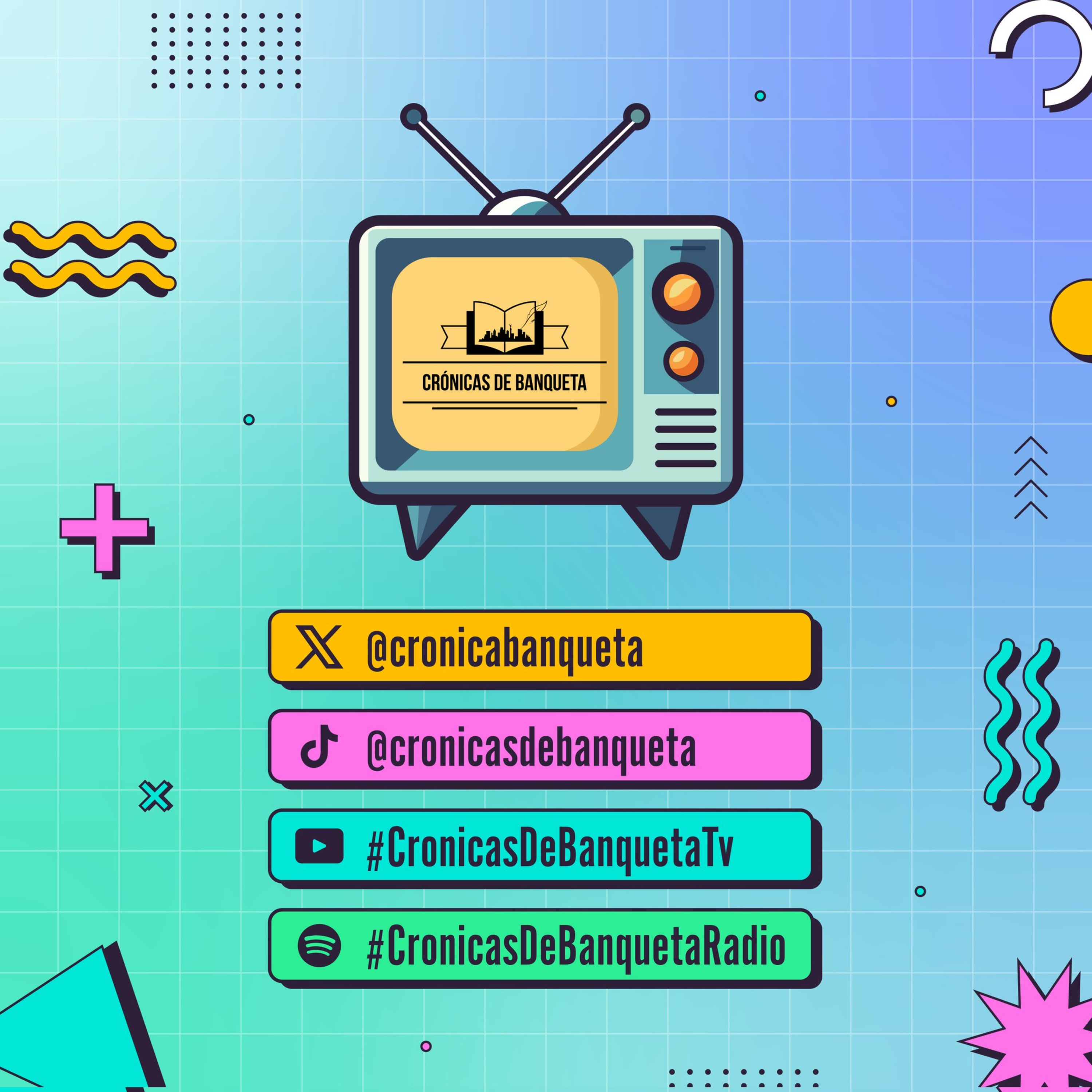 Portada de Crónicas de Banqueta Radio