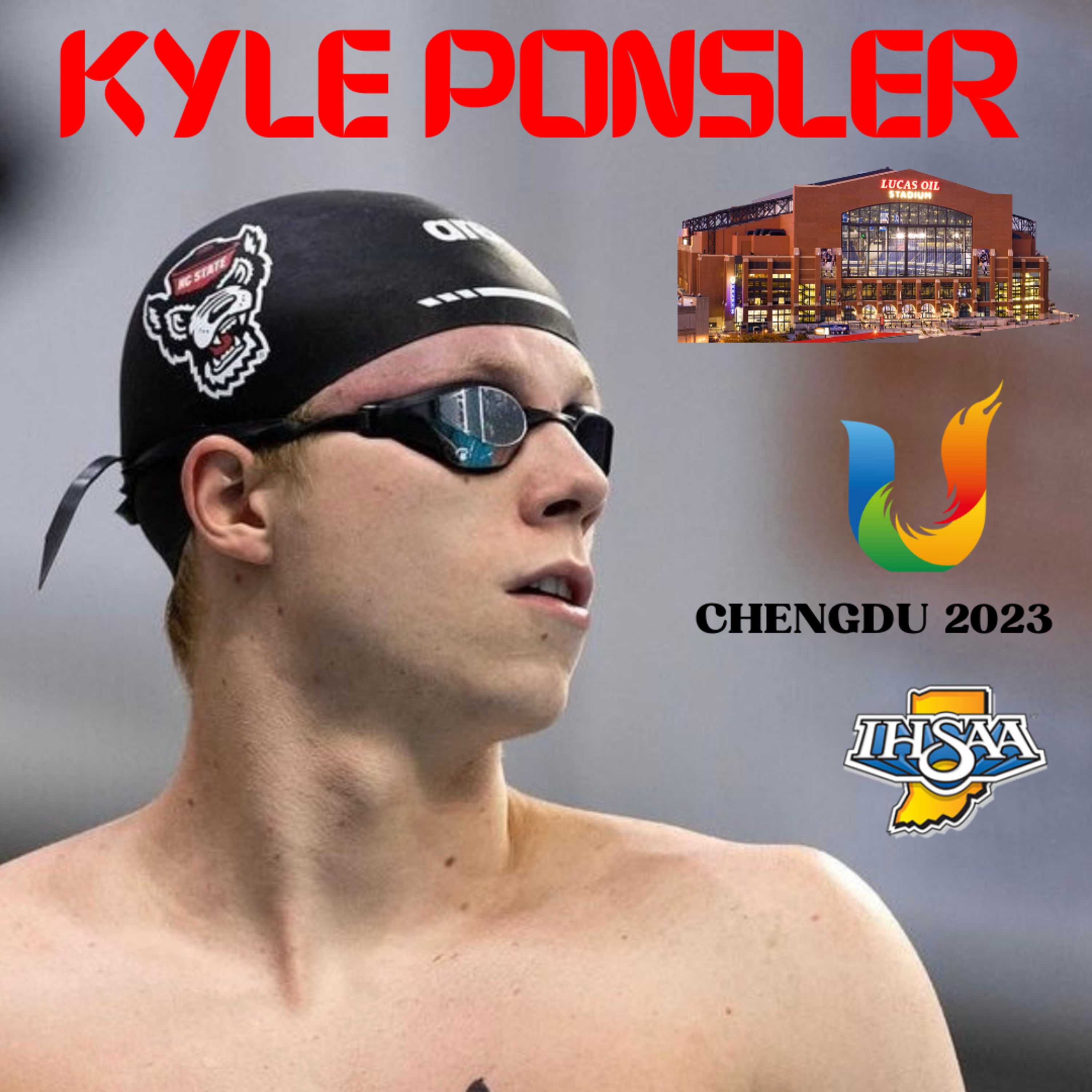Episode 28: Kyle Ponsler on World University Games, Indiana high school swimming and NC-State.