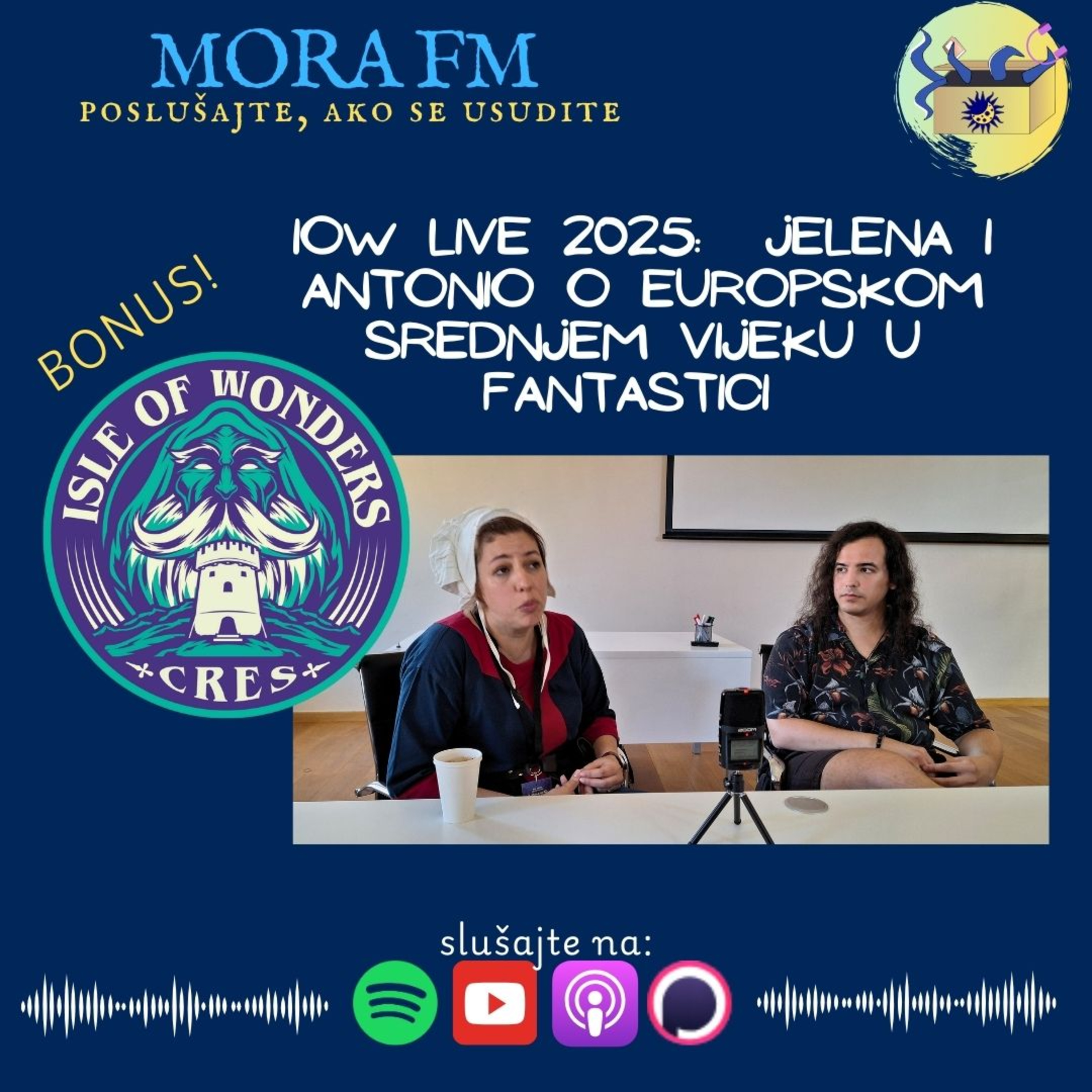 Isle of Wonders Live 2025: Jelena i Antonio o europskom srednjem vijeku u fantastici