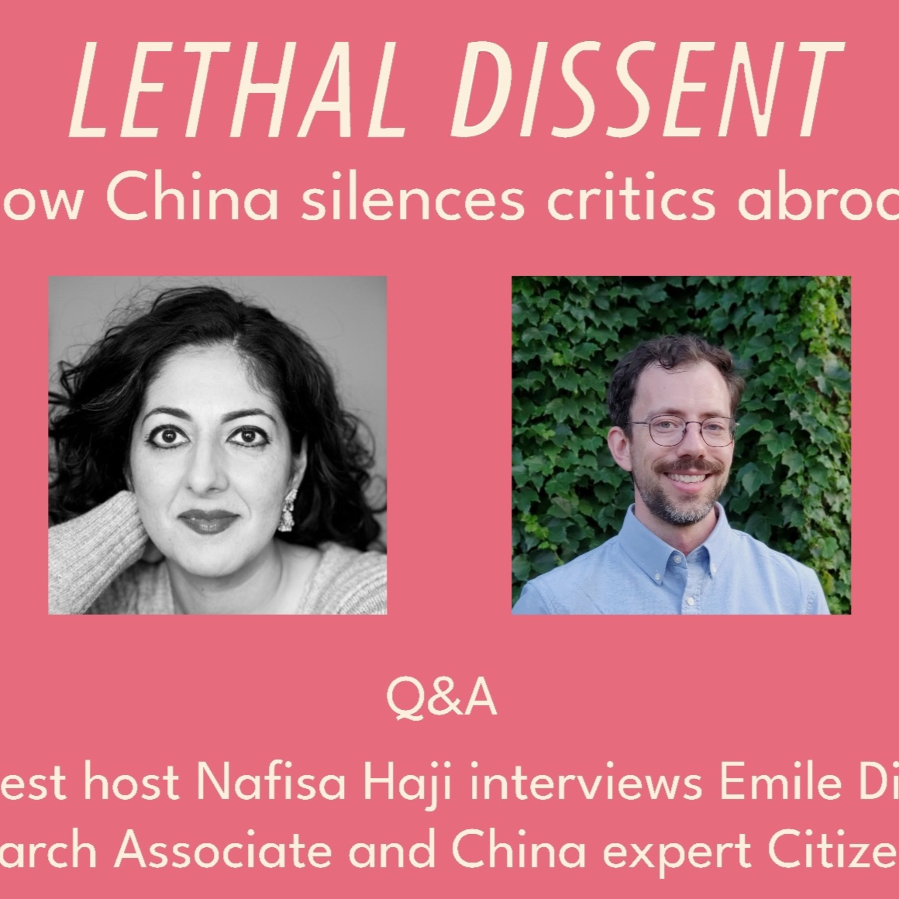 Lethal Dissent: How China Silences Dissent Abroad