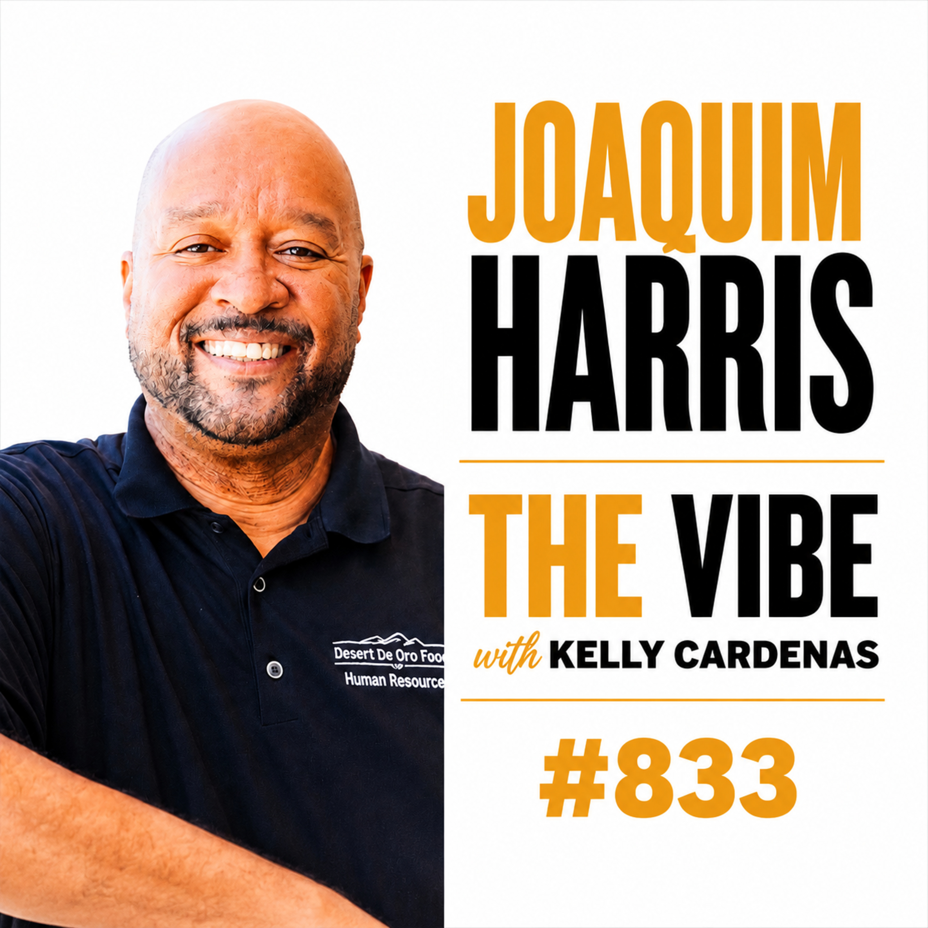 #833 Joaquim Harris episode artwork
