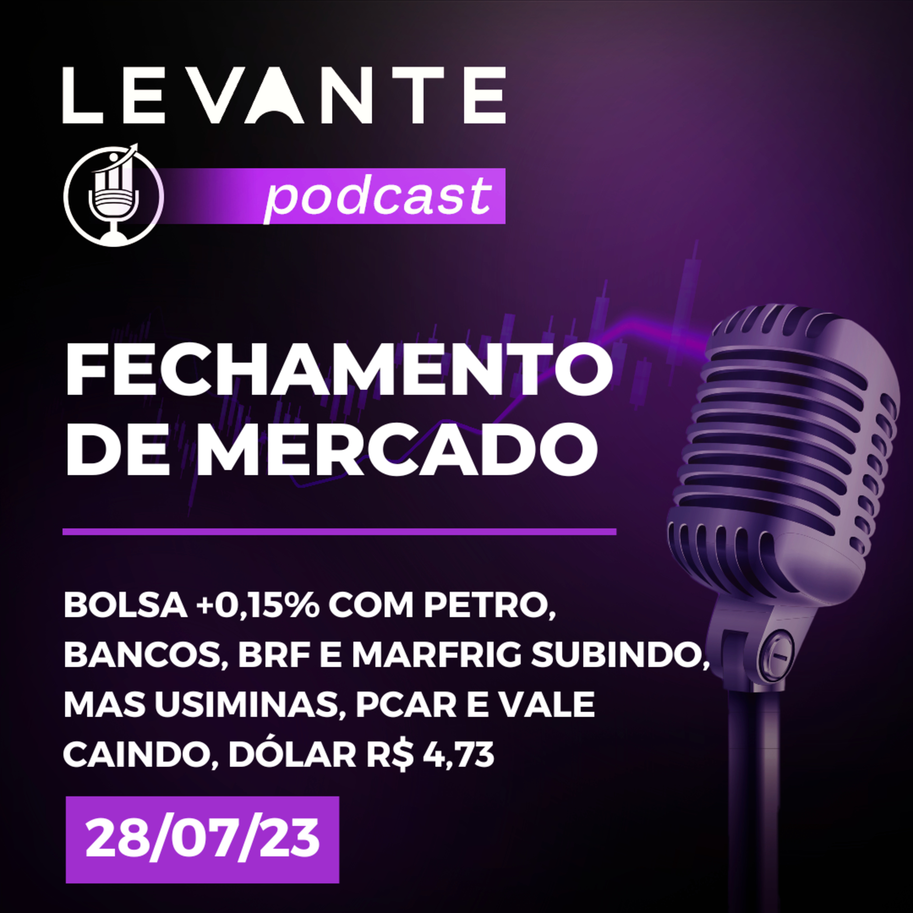 Fechamento de Mercado - 28/07/23 episode artwork