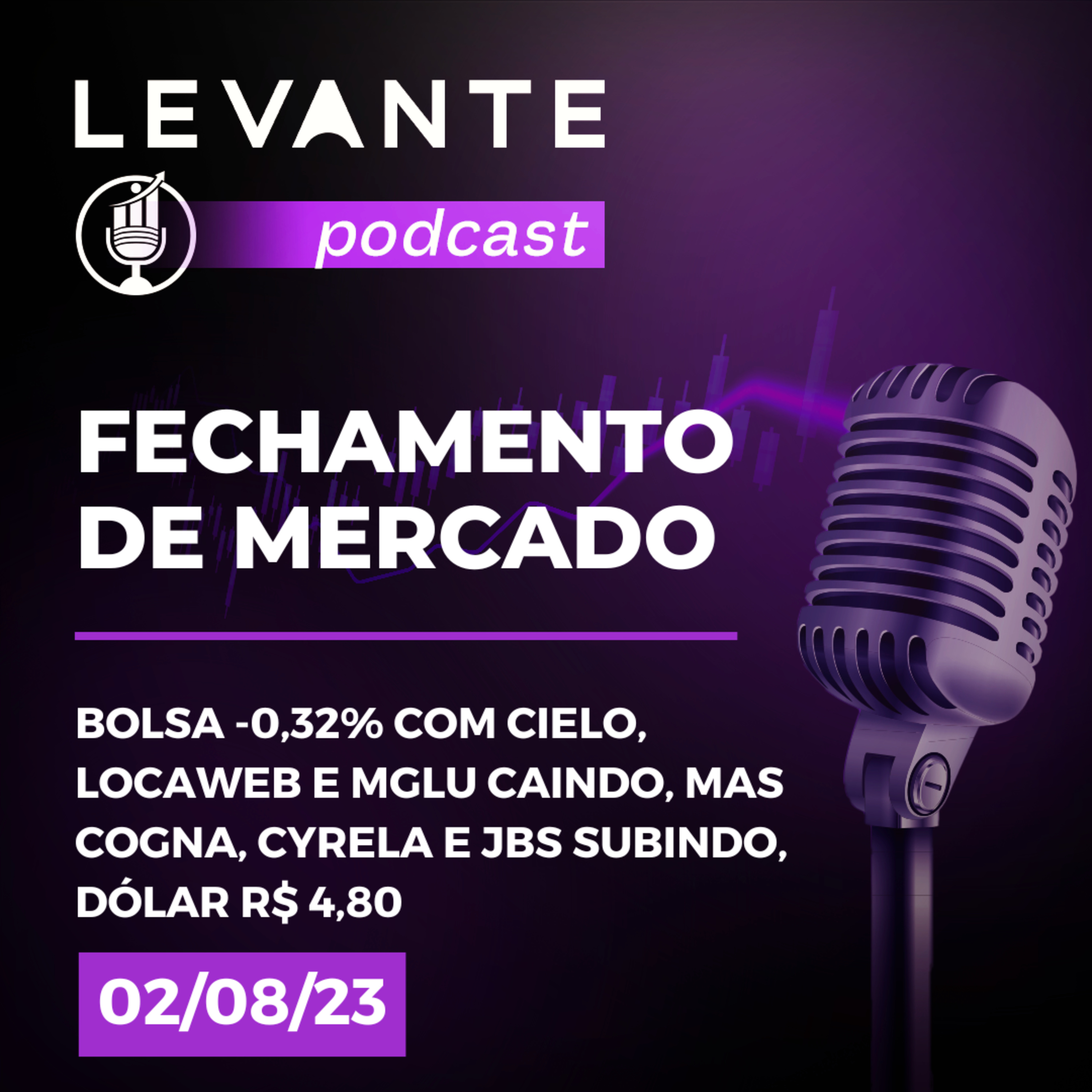 Fechamento de Mercado - 02/08/2023 episode artwork