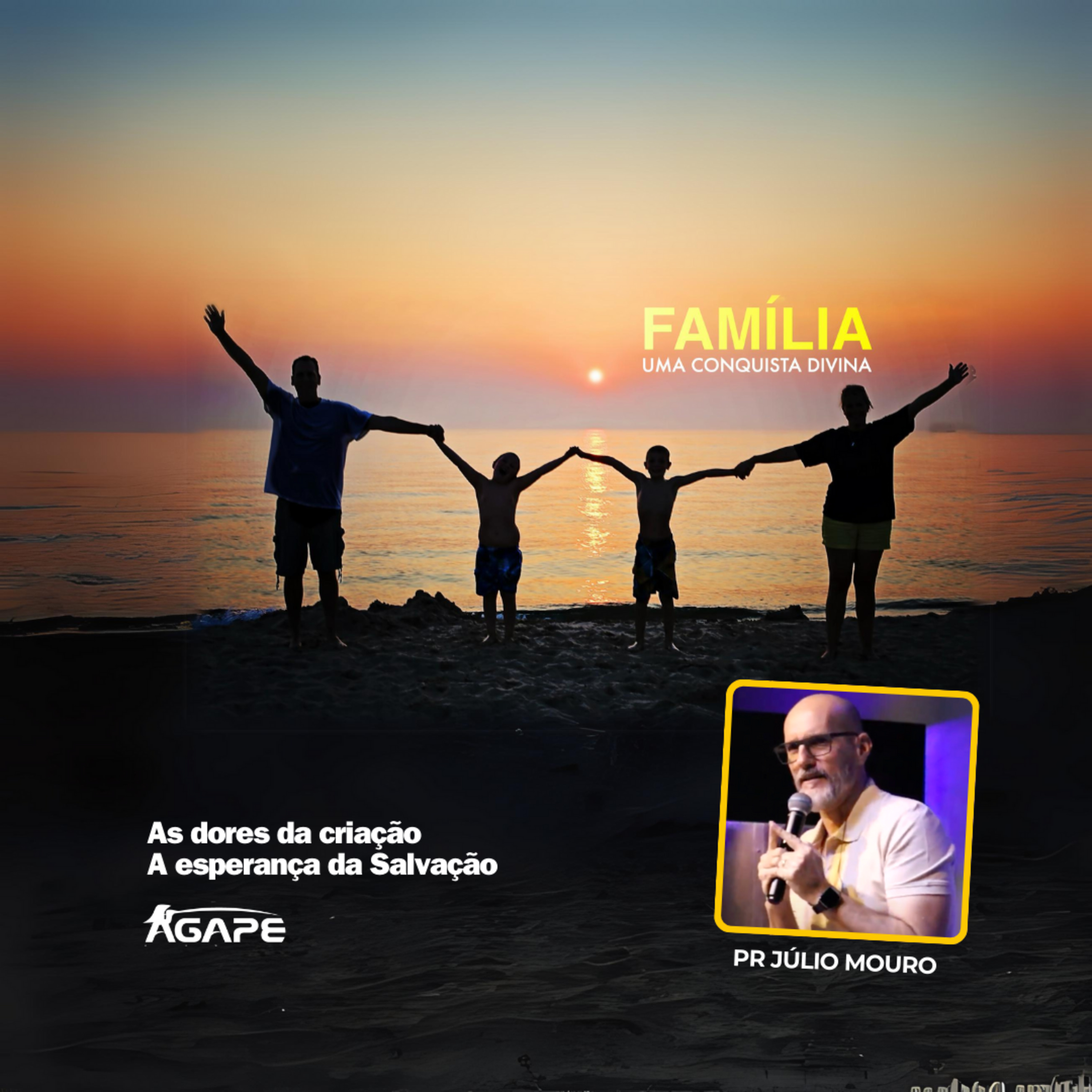 182. As dores da criação, A esperança da Salvação - Pr Julio Mouro episode artwork
