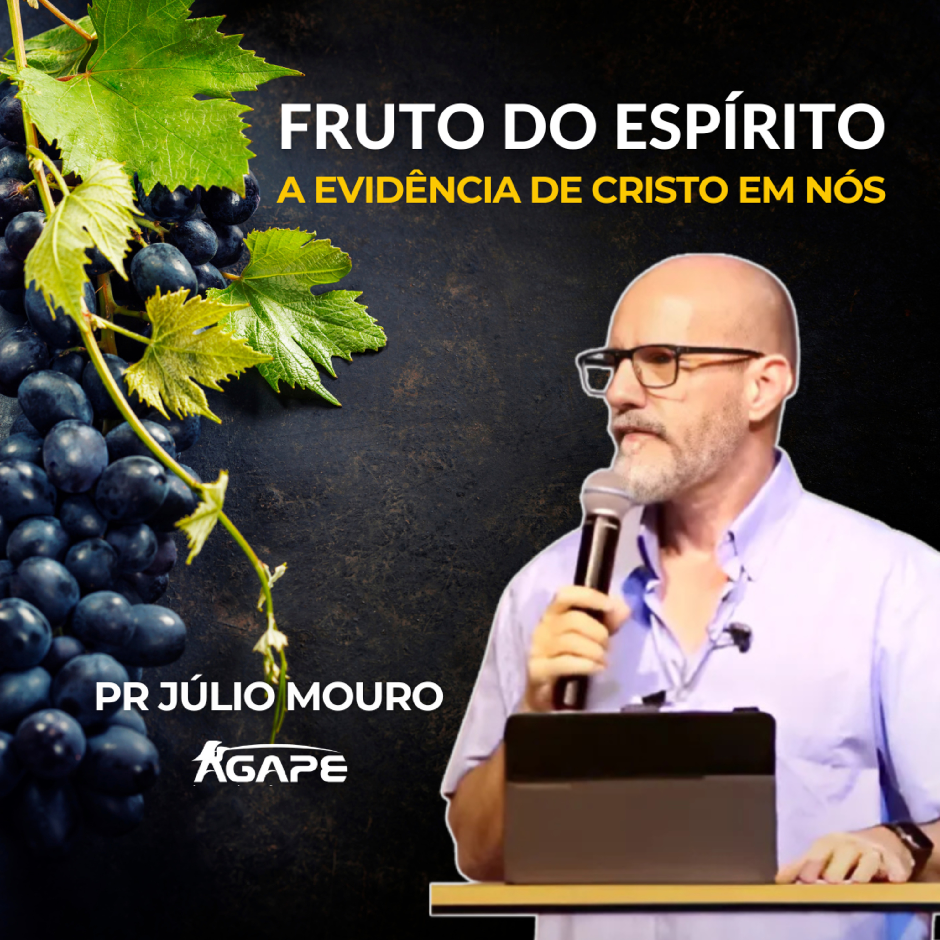 211. Fruto do Espírito - A evidência de Cristo em nós- Pr Júlio Mouro episode artwork