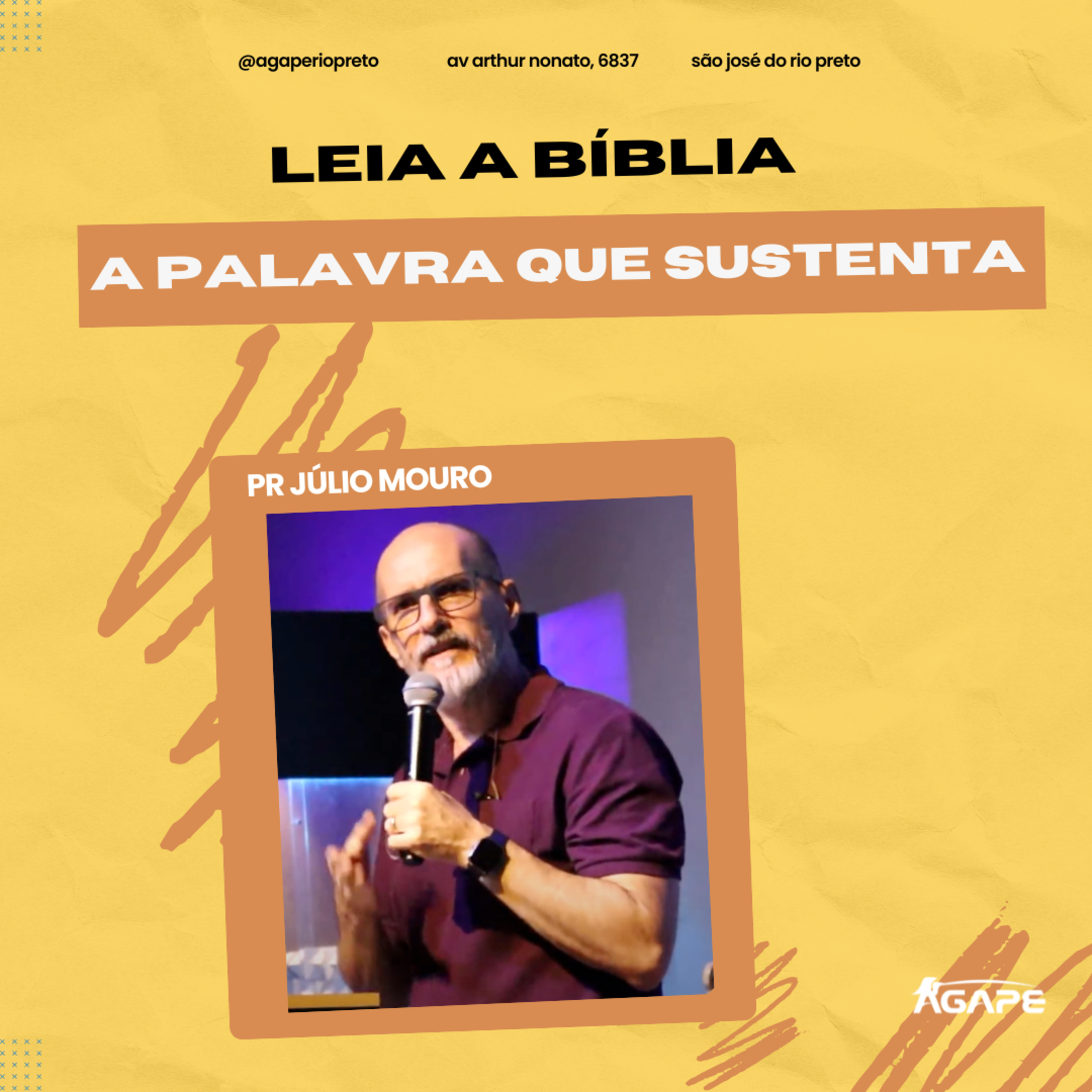 218. Leia a Bíblia - A Palavra que sustenta - pr Julio Mouro episode artwork