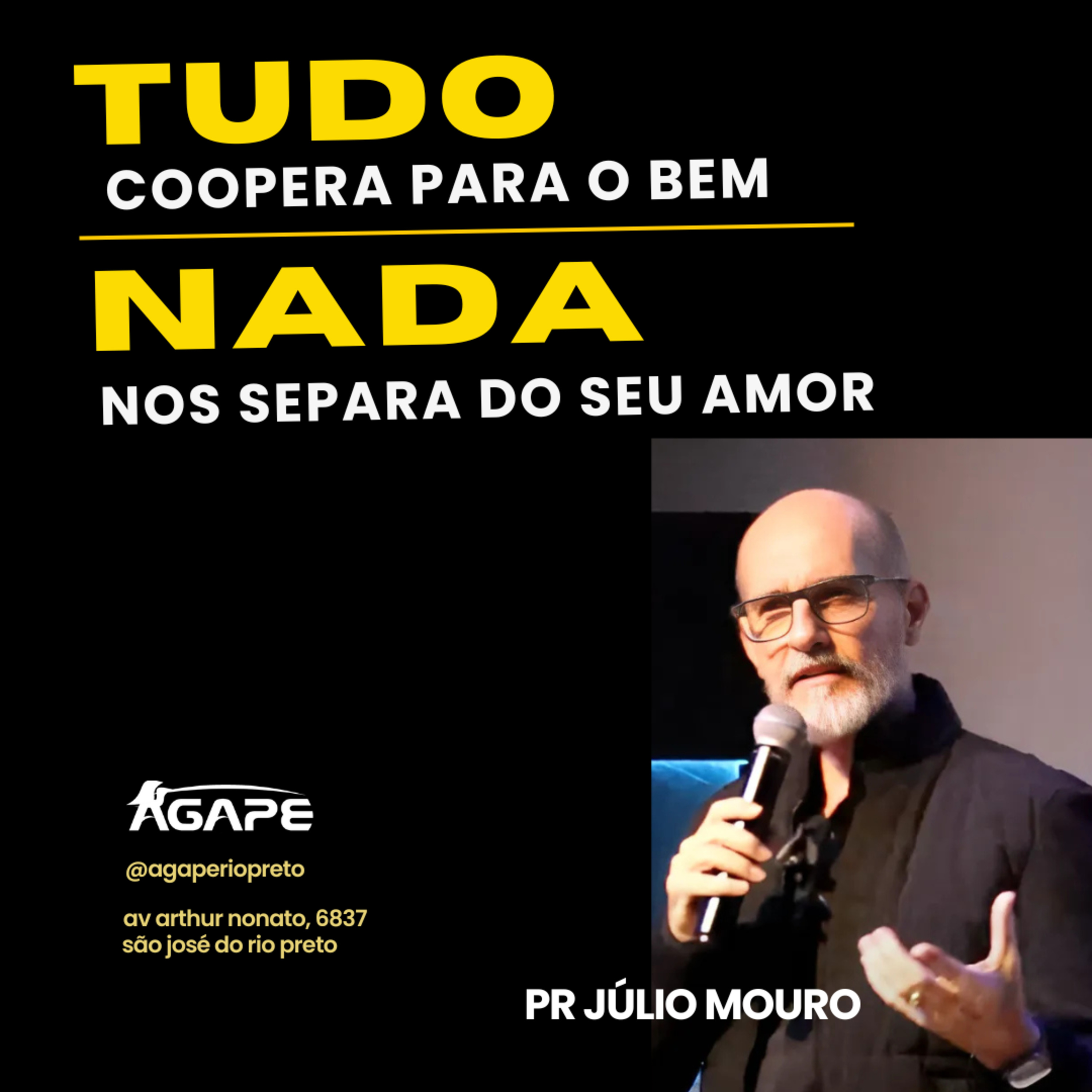 241. Tudo coopera para o bem Nada nos separa do Seu amor - pr Julio Mouro episode artwork