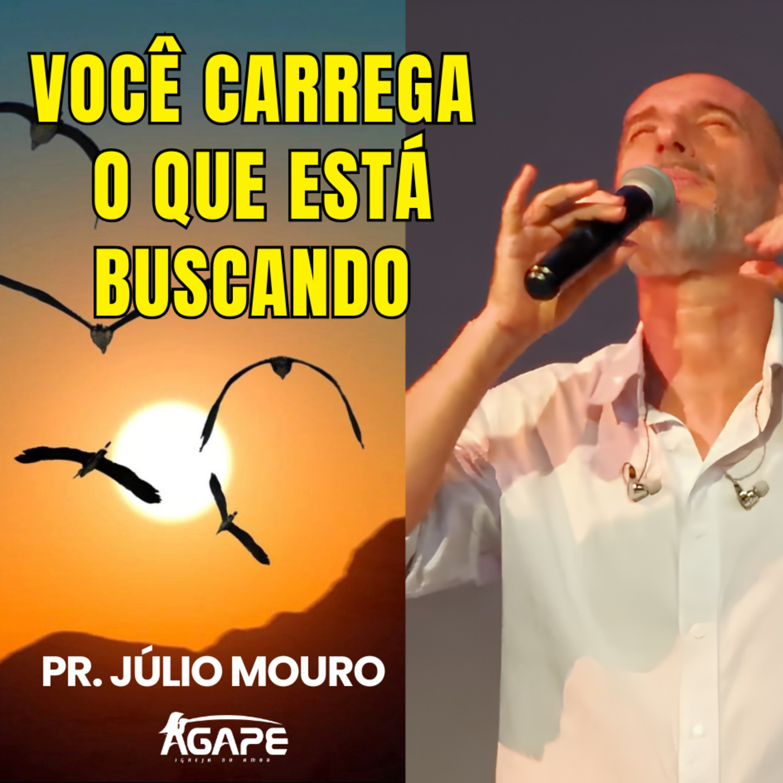 284. Você carrega o que está buscando - Pr Júlio Mouro  episode artwork