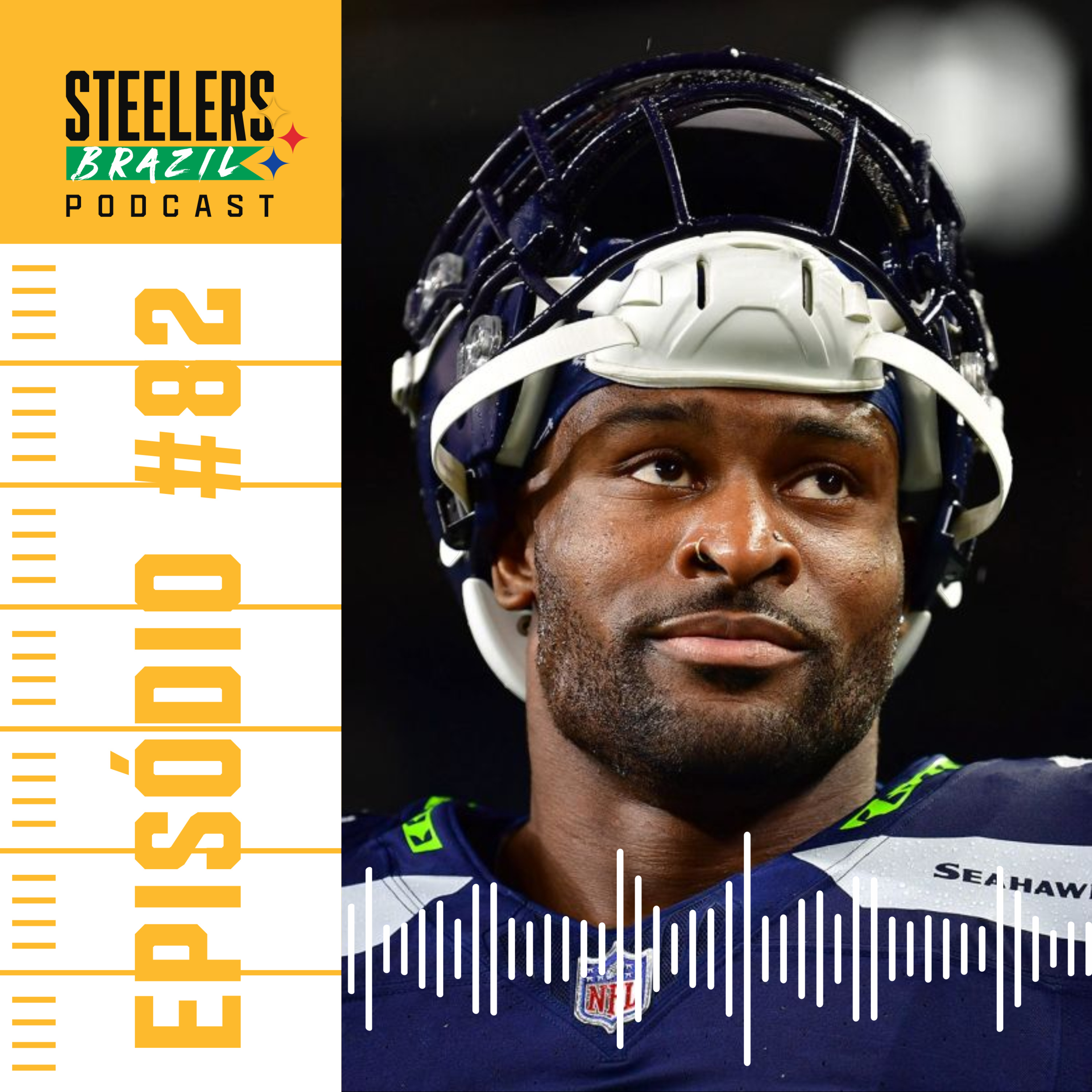 #82 - OFF SEASON | DK Metcalf nos Steelers!!! E dia 1 da nossa FA episode artwork