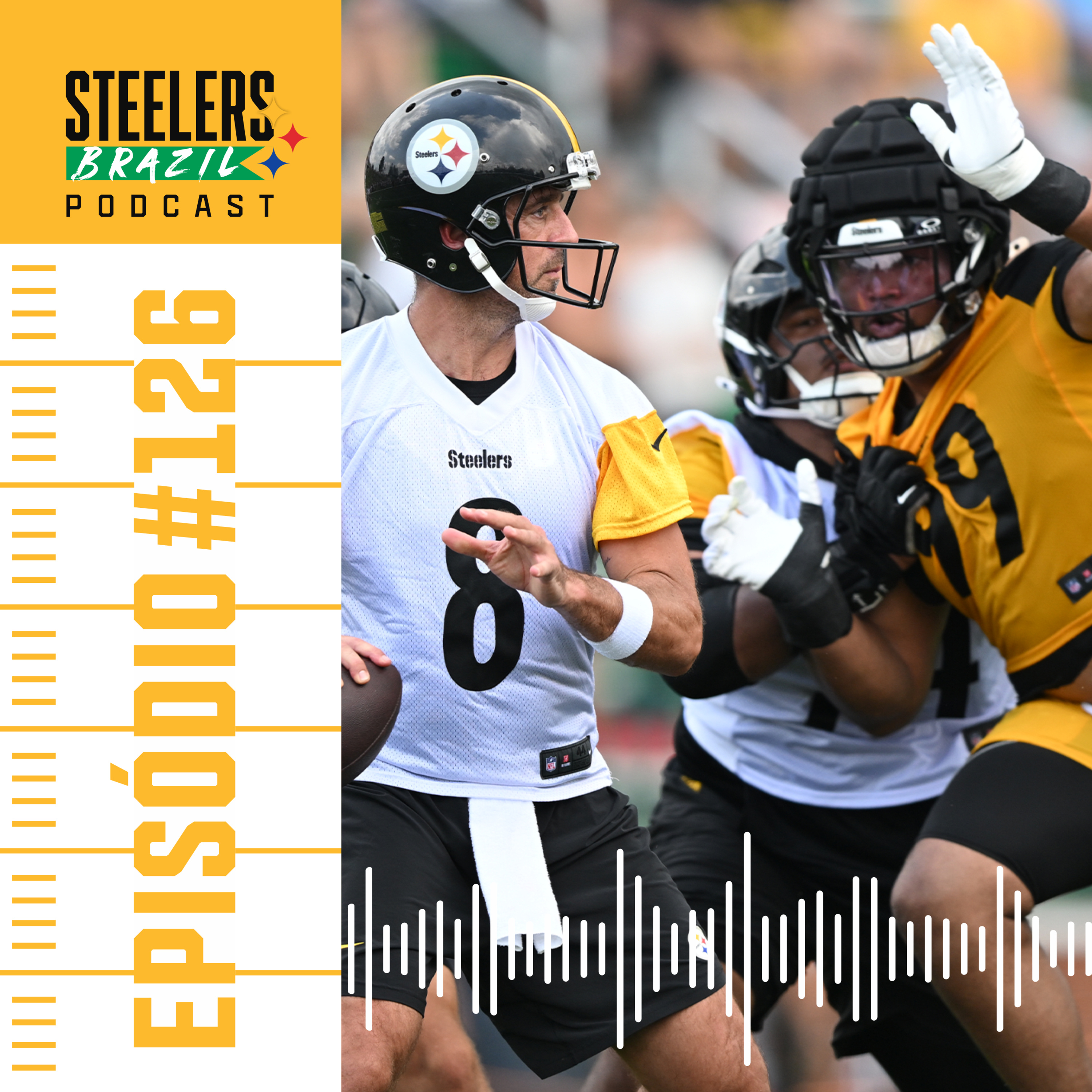 #126 - PRÉ-TEMPORADA | MVP's do Traning Camp e Treino Buccaners @ Steelers episode artwork