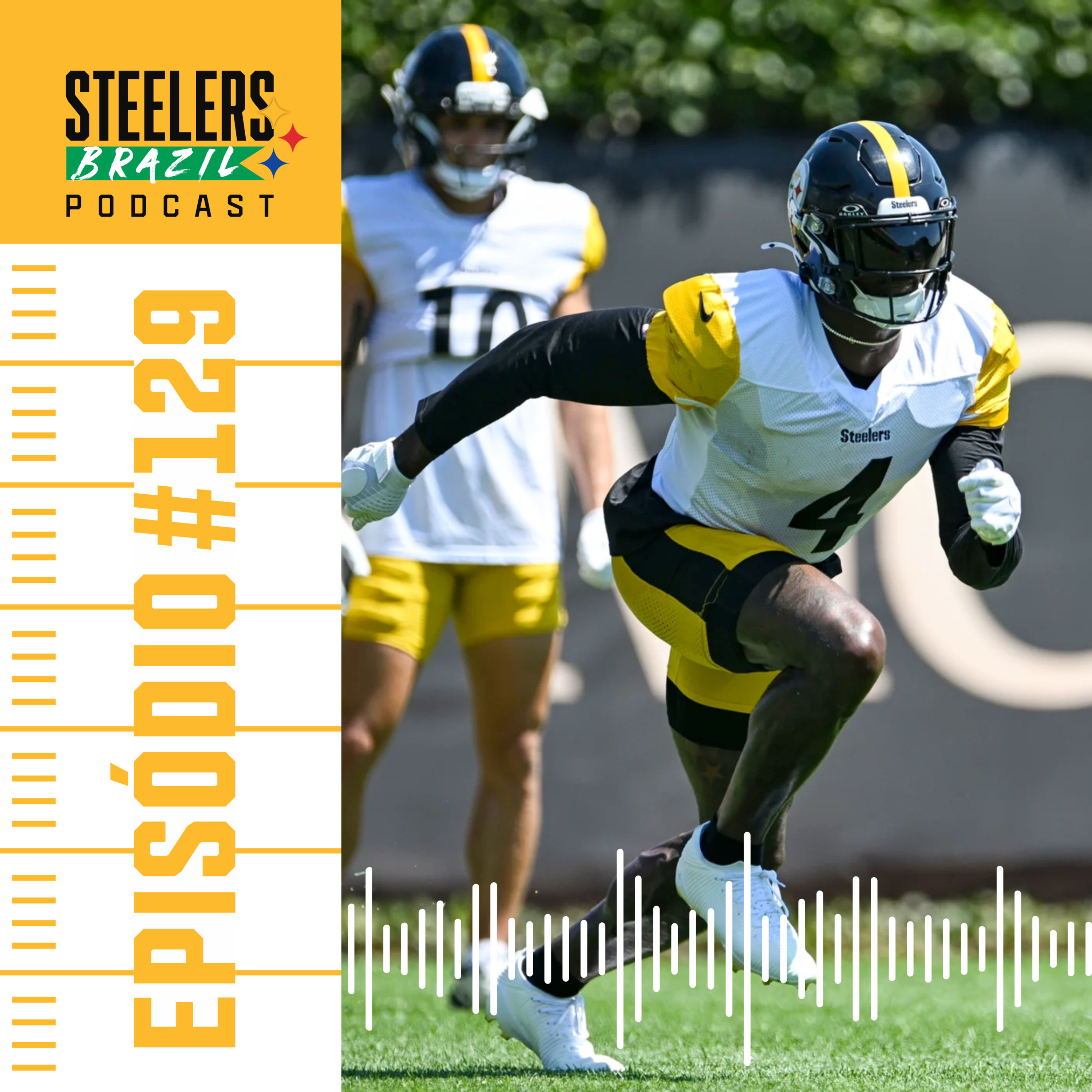 #129 - PRÉ-TEMPORADA | Mercado de WR e Pré-Jogo Steelers @ Panthers