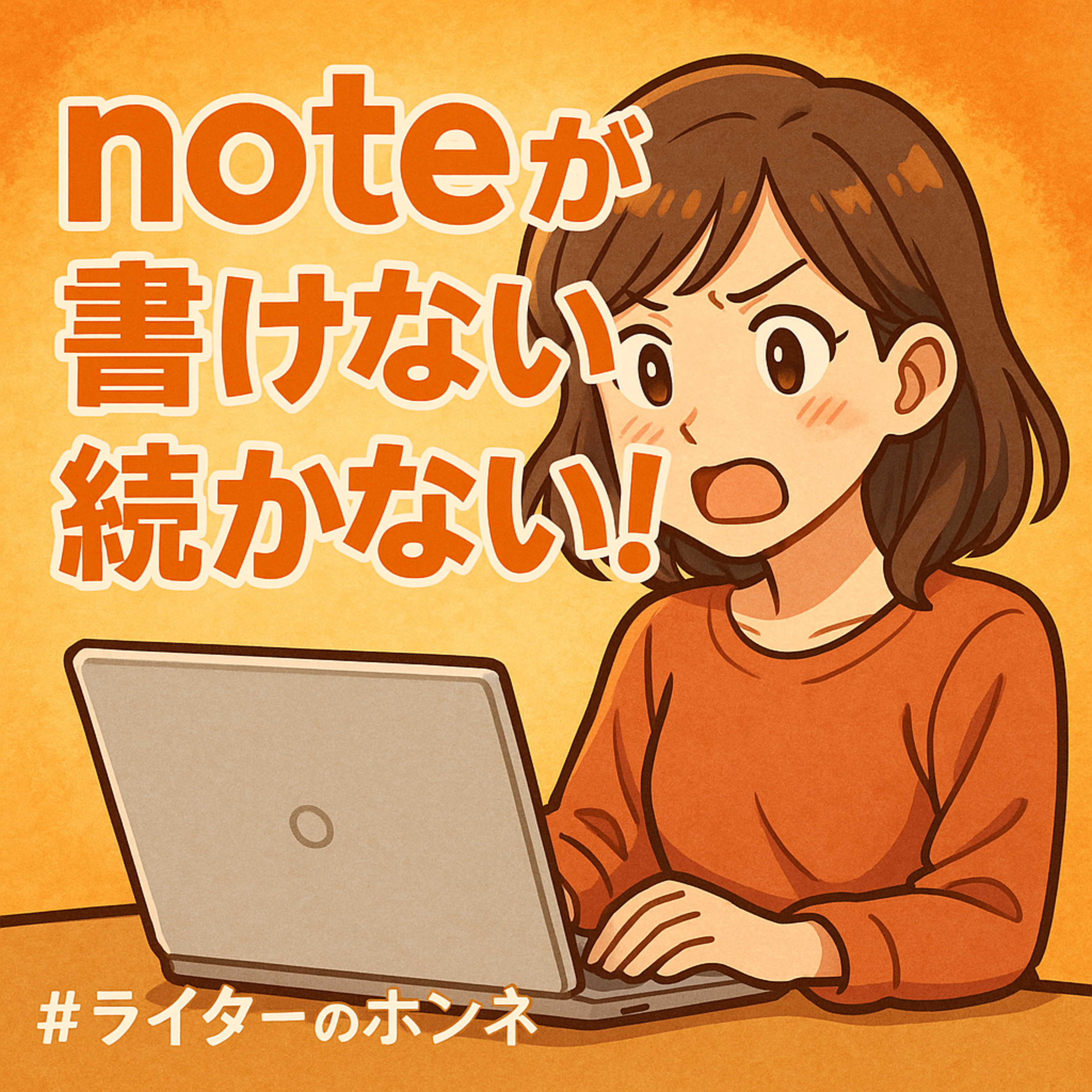 noteが書けない！続かない！どうすればいい？