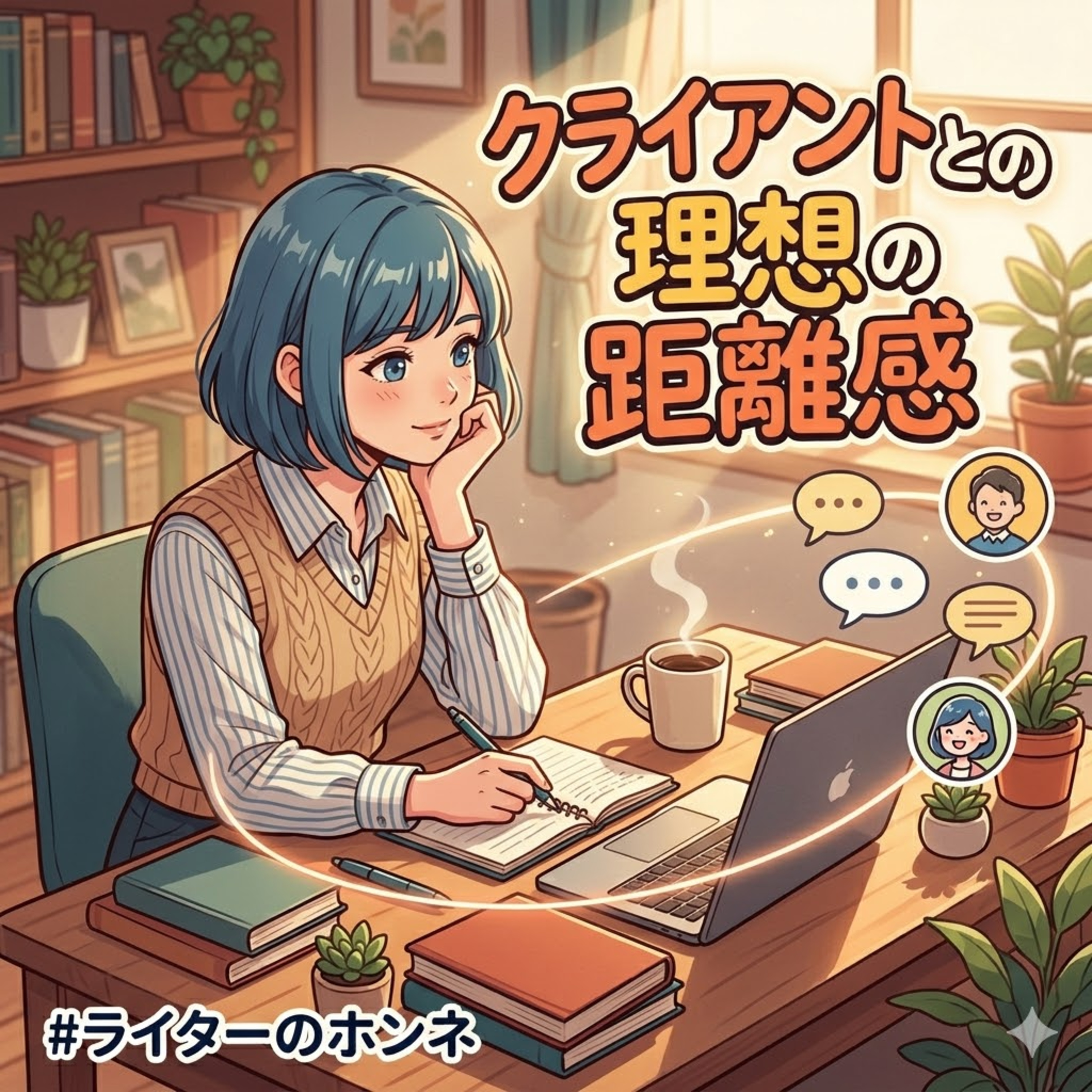 フリーライターが語るクライアントとの理想の距離感とは