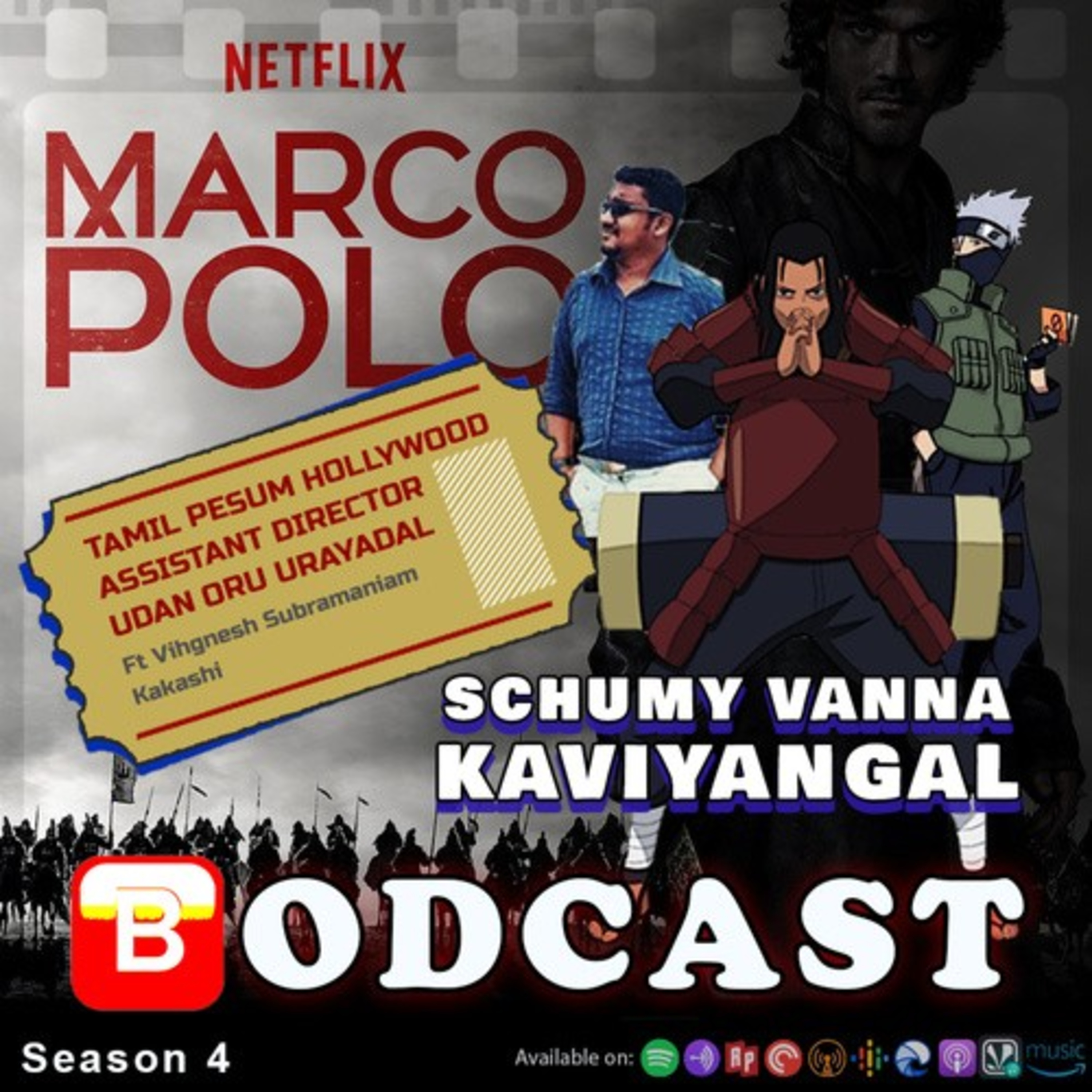 S04E10:-Tamil Pesum Hollywood Assistant Director Udan Oru Urayadal ft.kakashi hatake, Vihgnesh Subramaniam. episode artwork