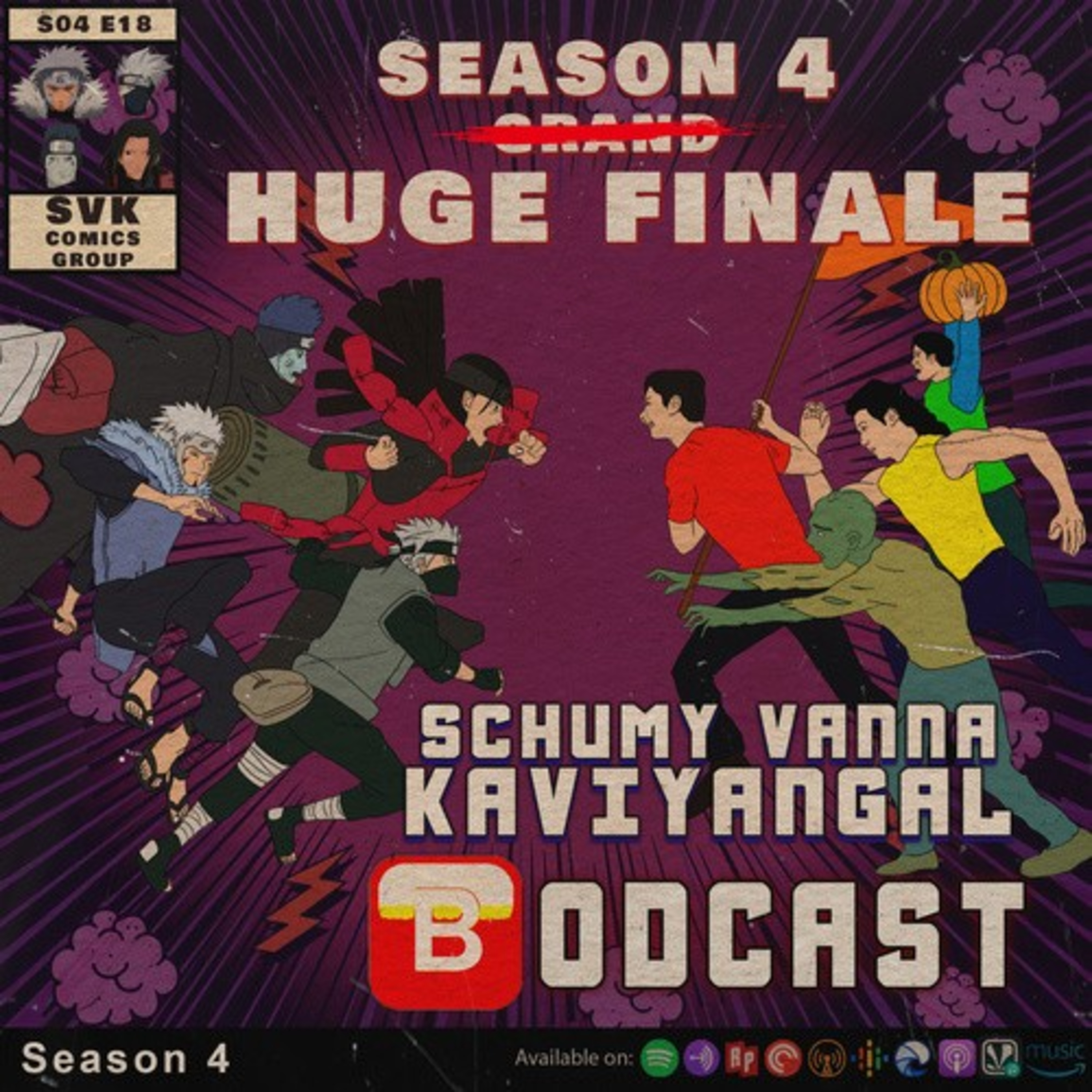 S04E18:- G̶r̶a̶n̶d̶ Huge Season Finale ft.Tobirama Senju, Kakashi Hatake & Kisame Hoshigake Part (2 of 2). episode artwork