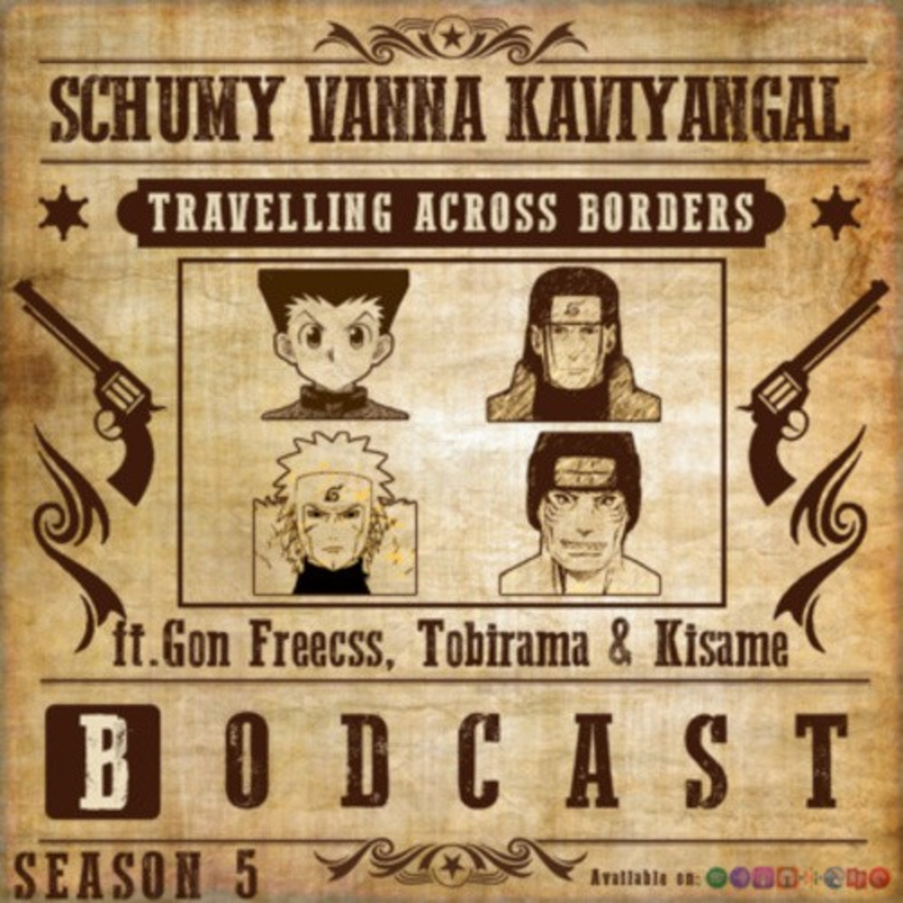 S05E03:- Travelling Across Border ft.Tobirama Senju, Kisame Hoshigake & Gon Freecss. episode artwork