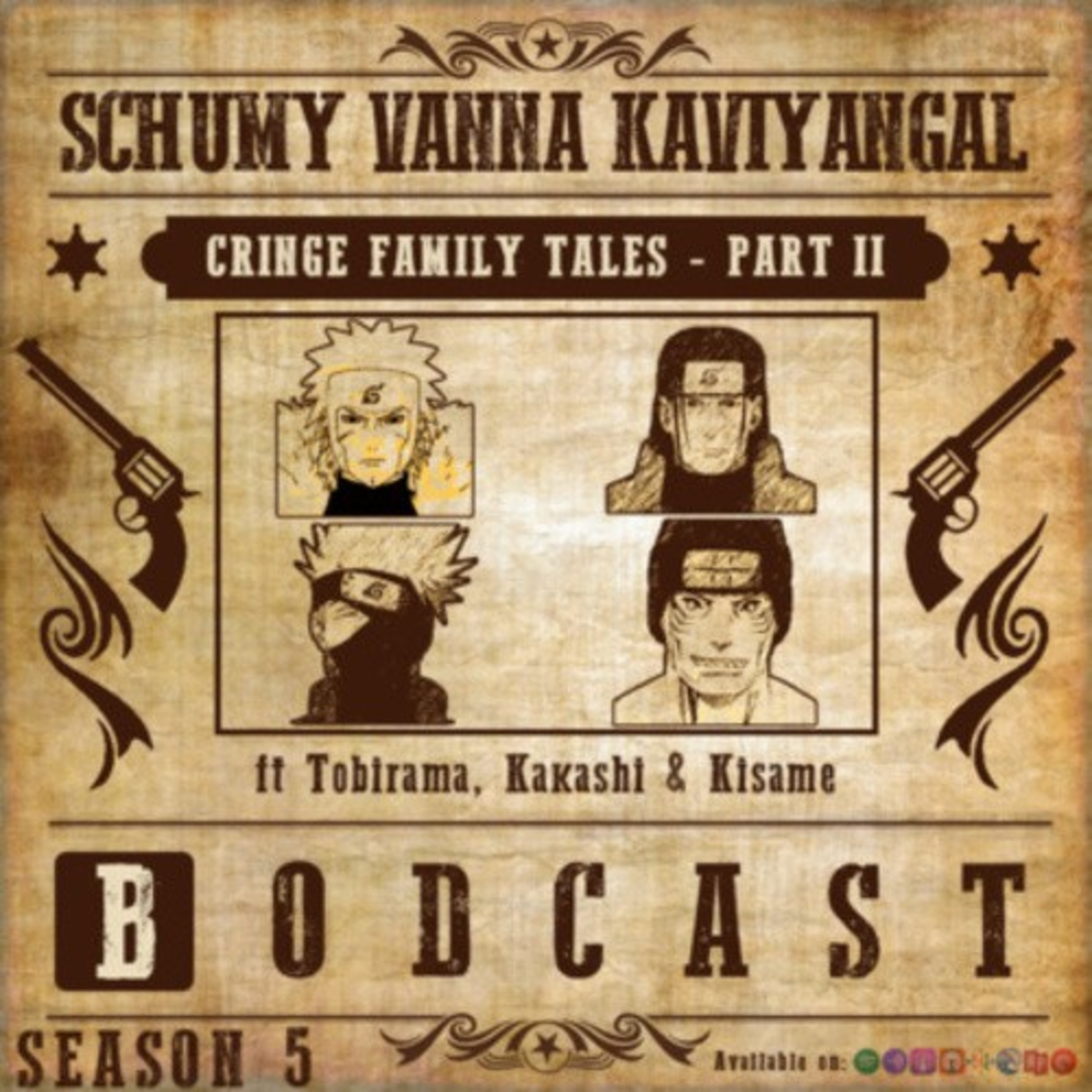 S05E11:- Cringe Family Tales - II ft.Tobirama Senju,Kakashi Hatake & Kisame Hoshigake. episode artwork