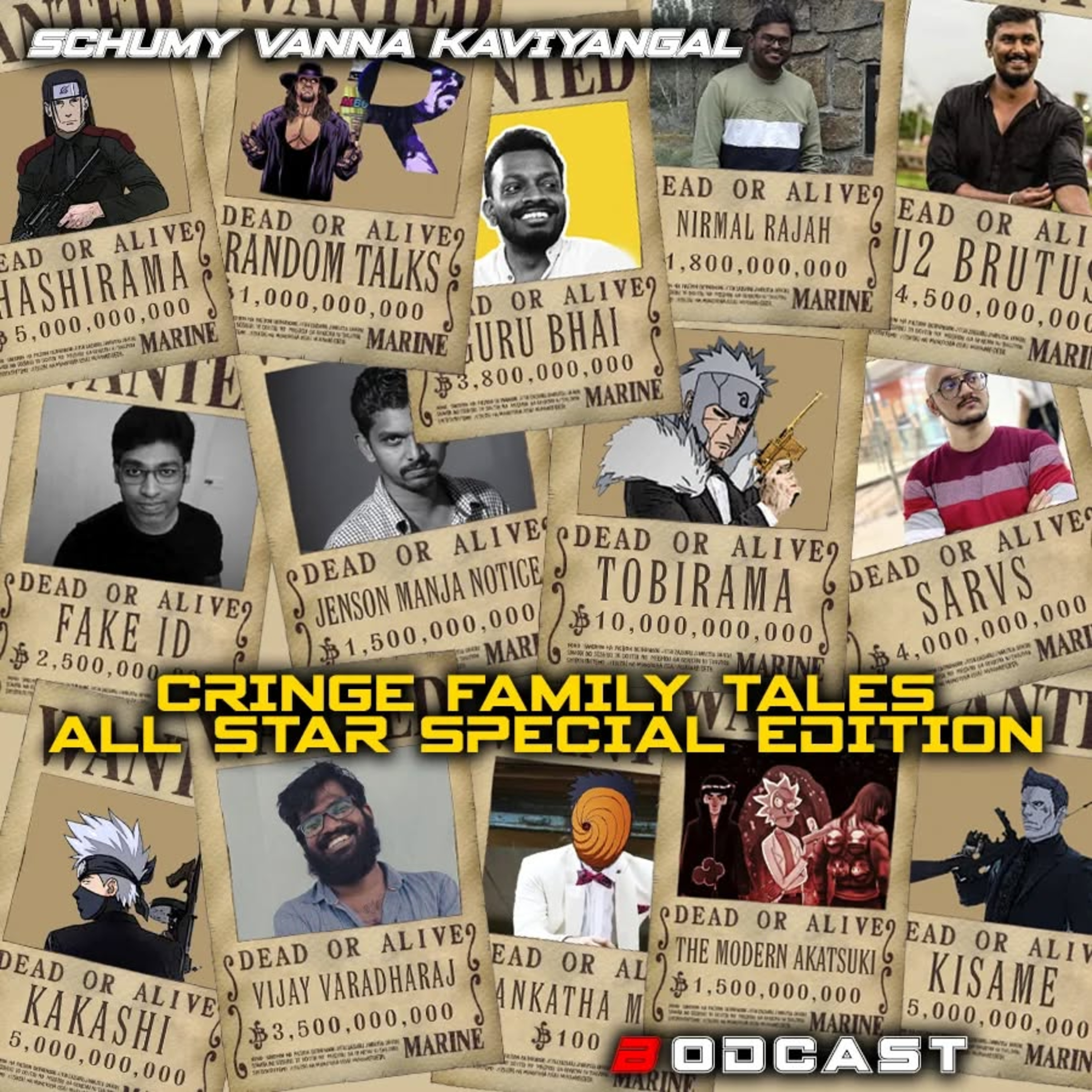 S06E10:-Cringe family tales : All stars special edition ft.Tobirama Senju, Kakashi Hatake,Kisame Hoshigake&Guests.