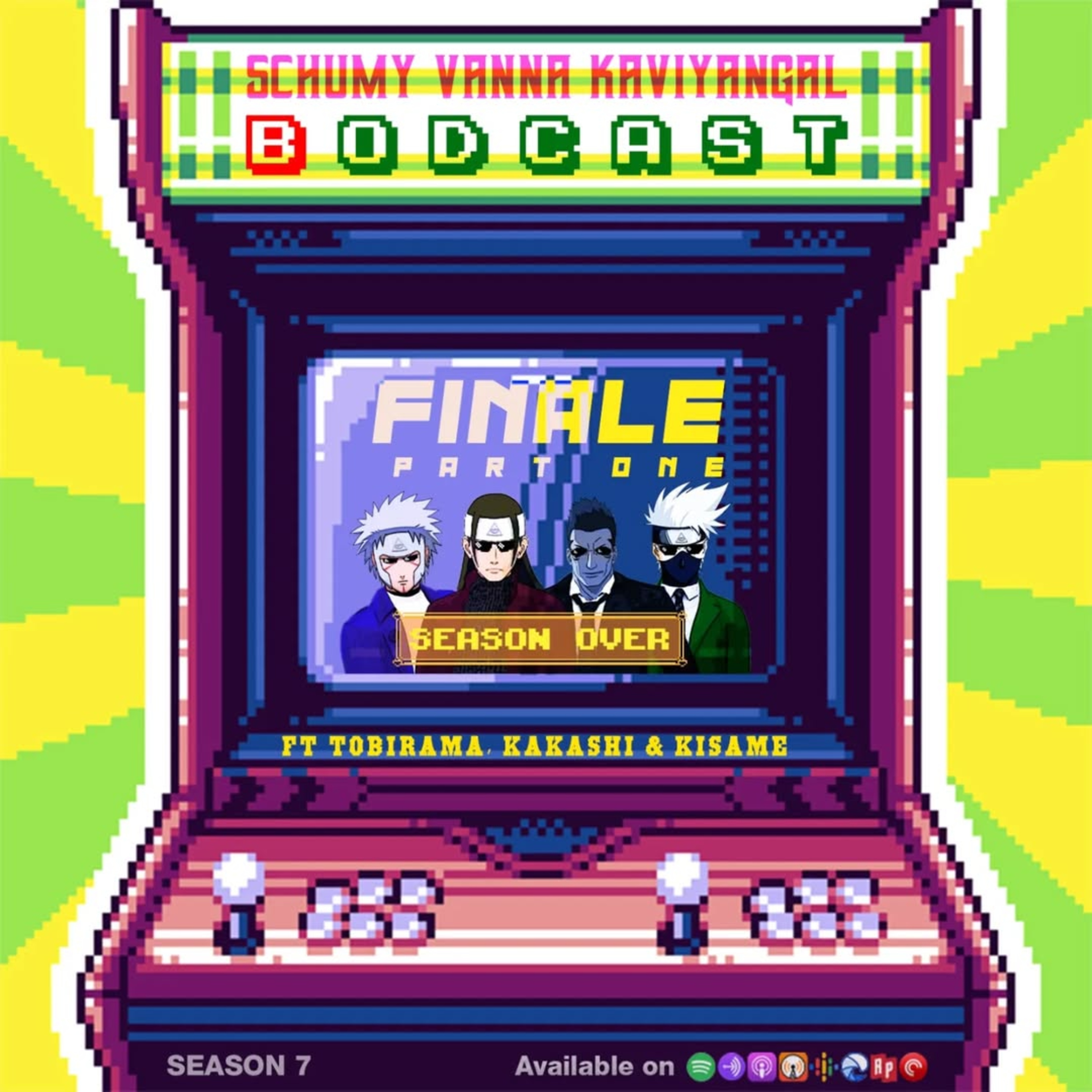 S07E12:- Season 07 Finale Part 01 ft.Haashiraamaa Senju, Tobirama Senju, Kakashi Hatake &Kisame Hoshikage.