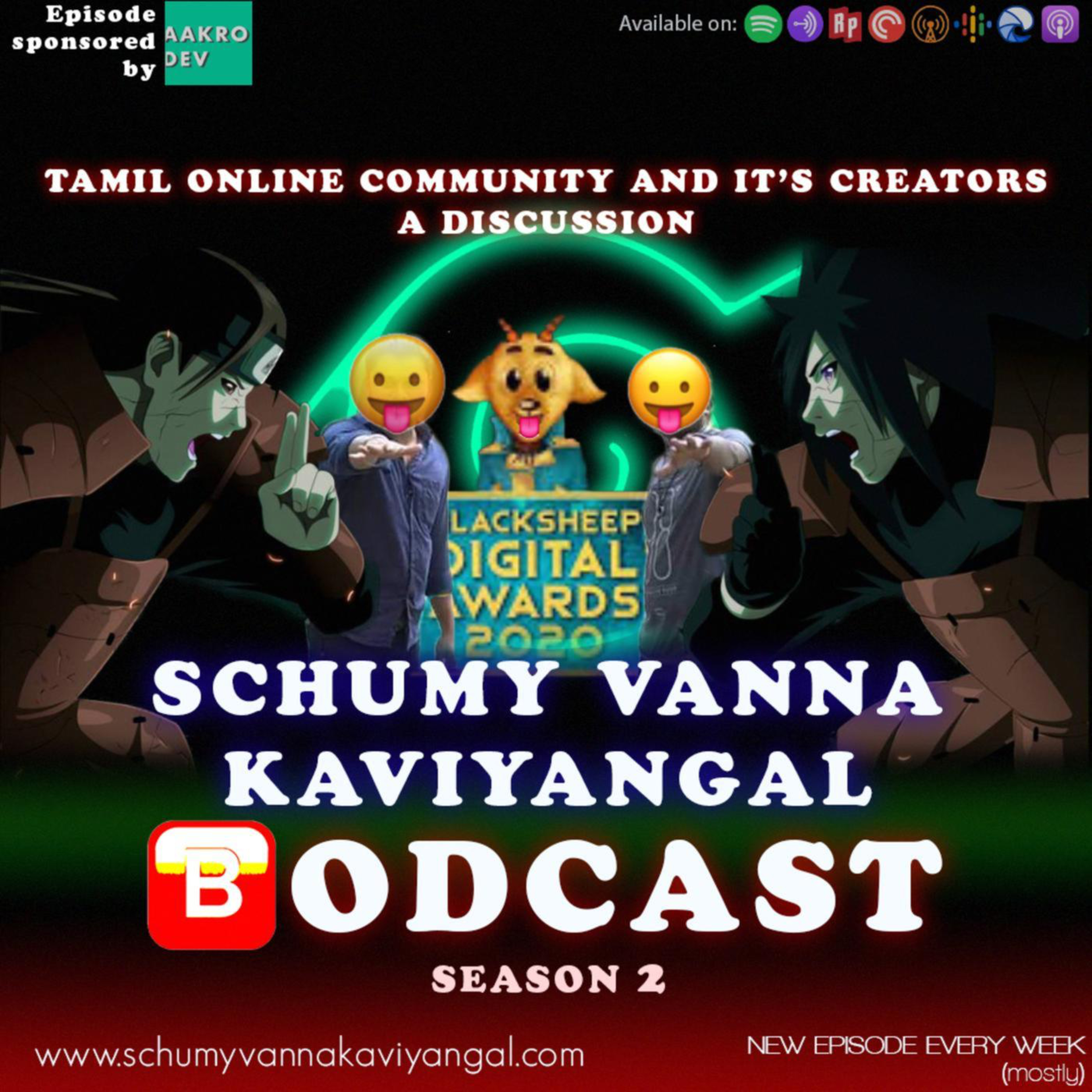 S02E04: Tamil Online Community and its Creators - A Discussion ft. Uchiha Madara episode artwork