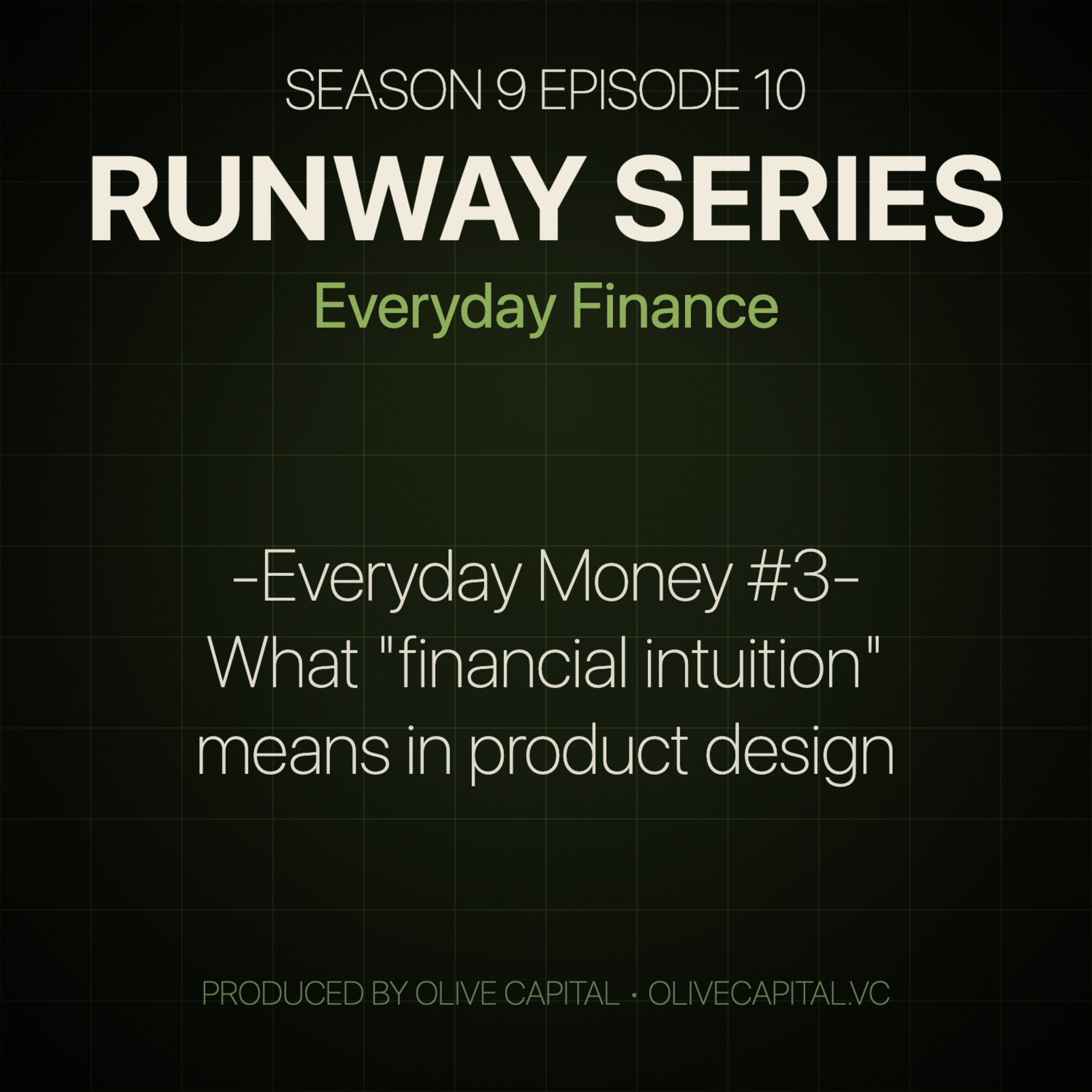 [Everyday Money #3] What "financial intuition" means in product design