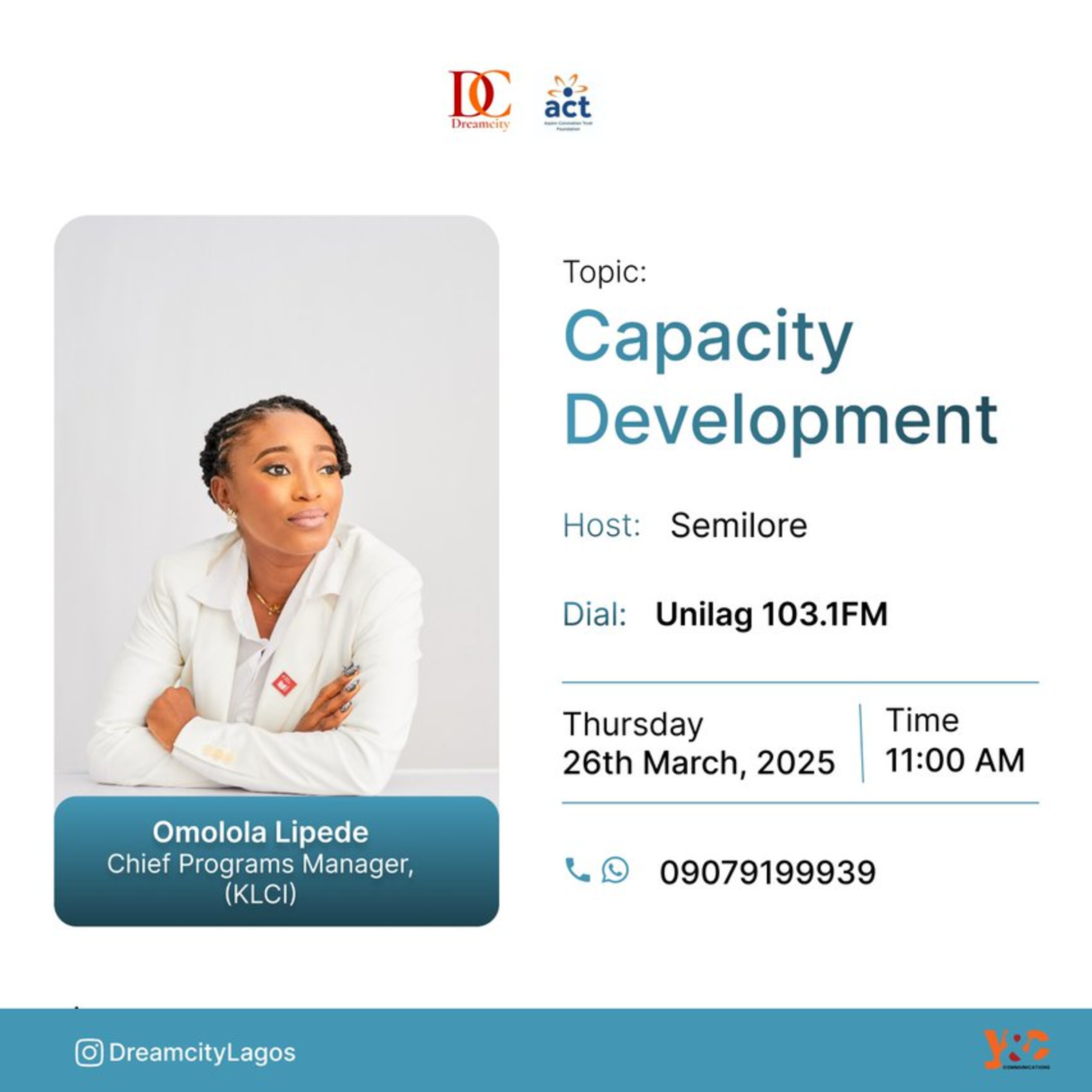 Capacity Development Ft Omolola Lipede
